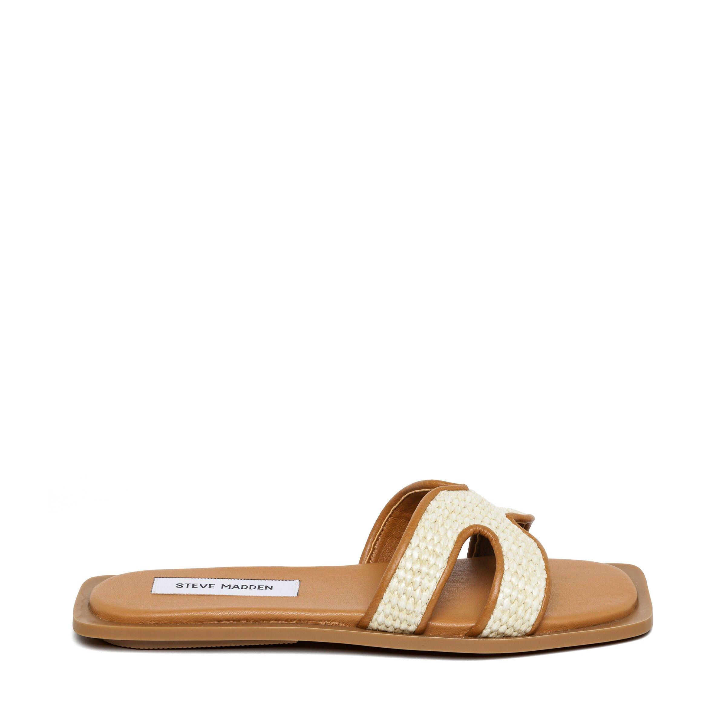 Nat Raffia - Steve Madden - Women's Flat Sandals - 2