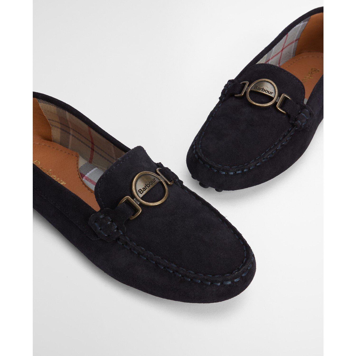 Navy S - Barbour - Laire Driving Shoes - 5