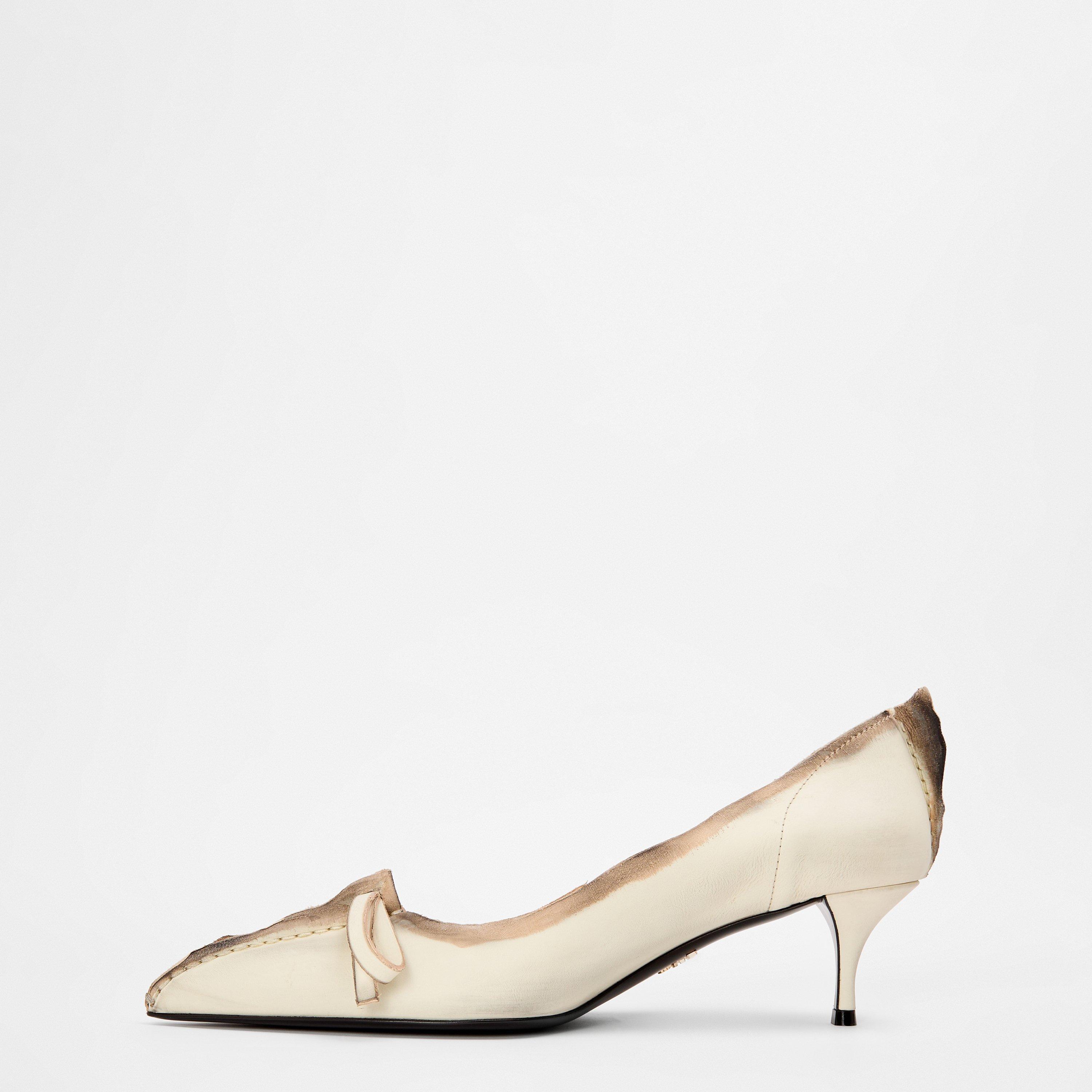Talco White - Prada - Women's Stiletto Heels - 2