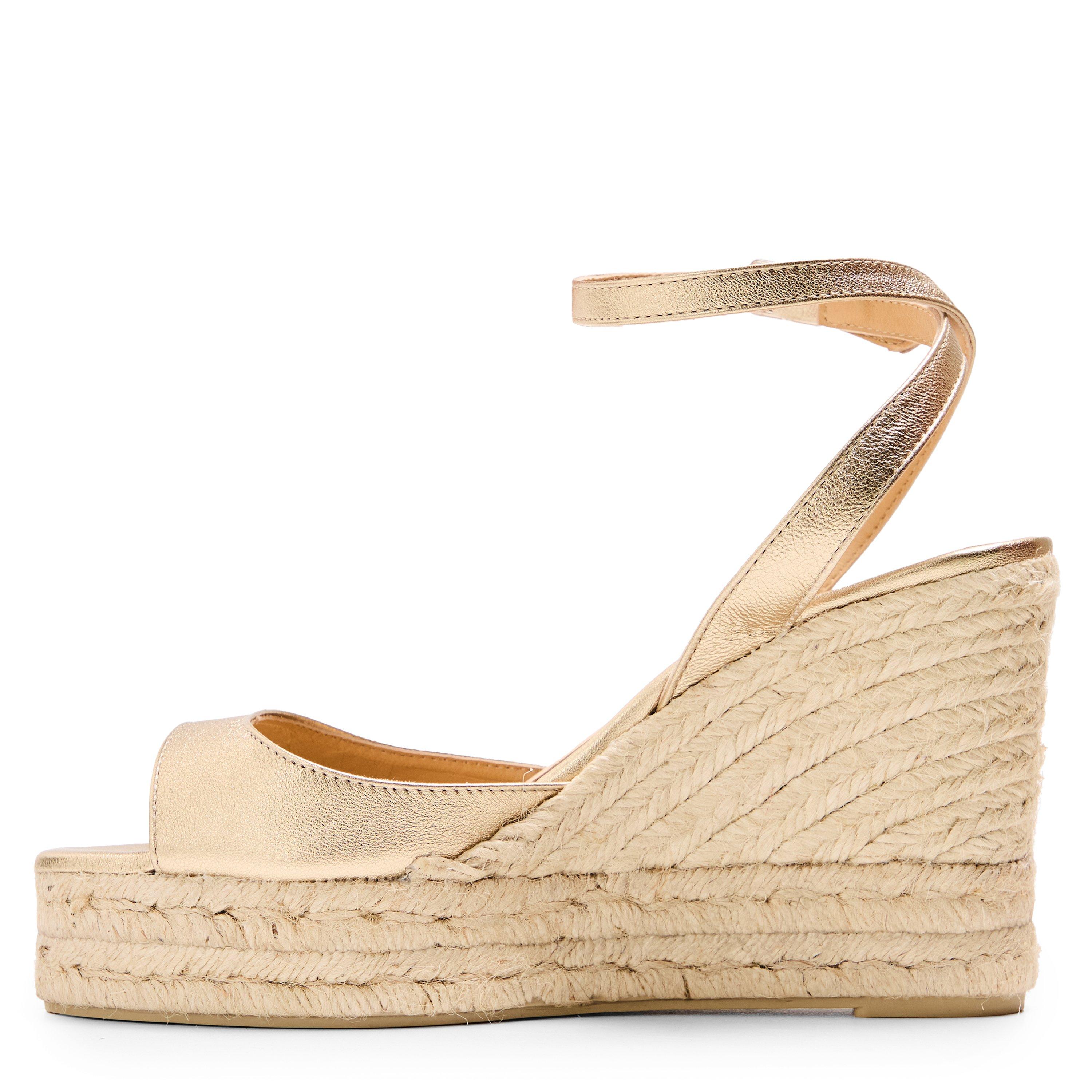 Oro Natural - Castaner - Women's Wedge Sandals - 2