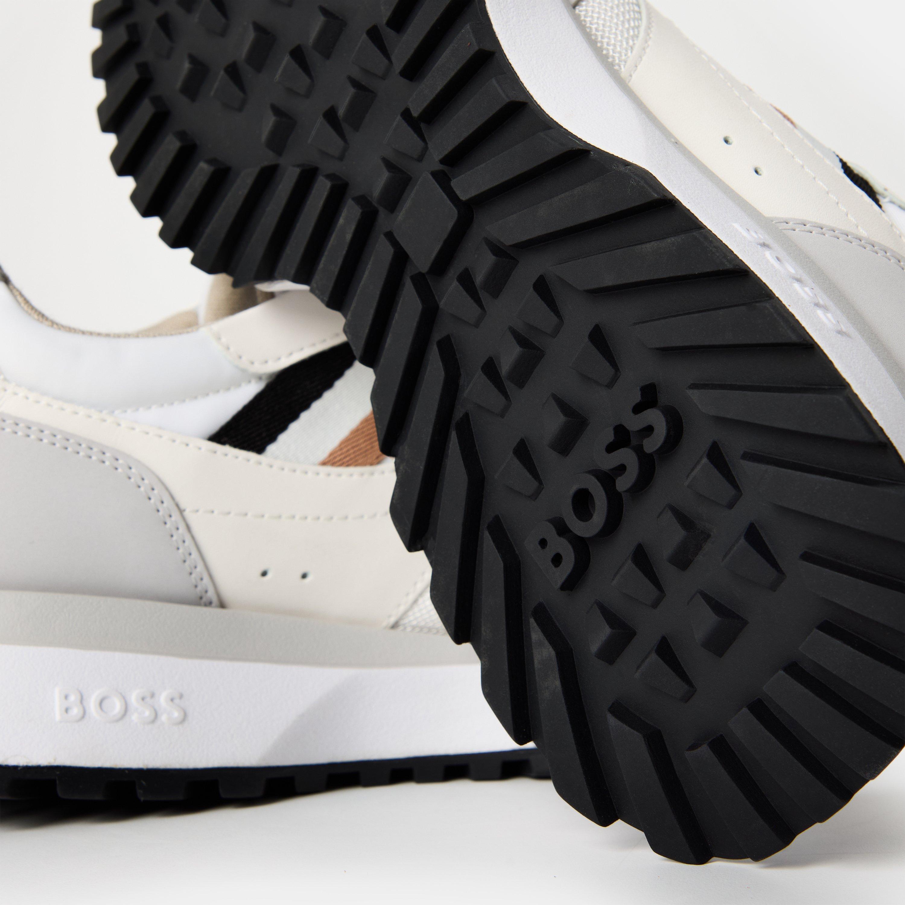 White - Boss - Women's Jonah MXP Running-Inspired Trainers - 3