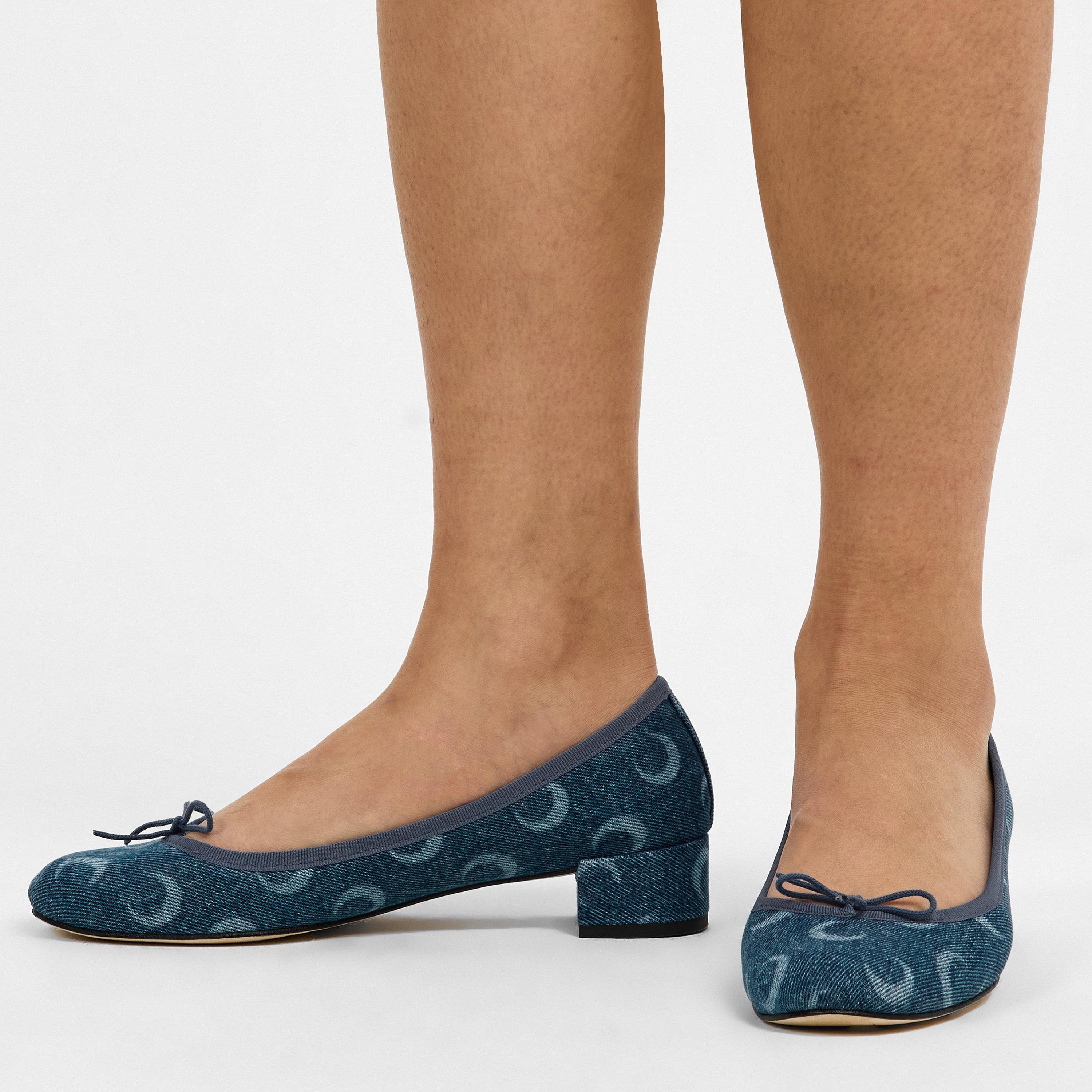 Light Blue - Marine Serre - Women's Ballet Pumps - 3