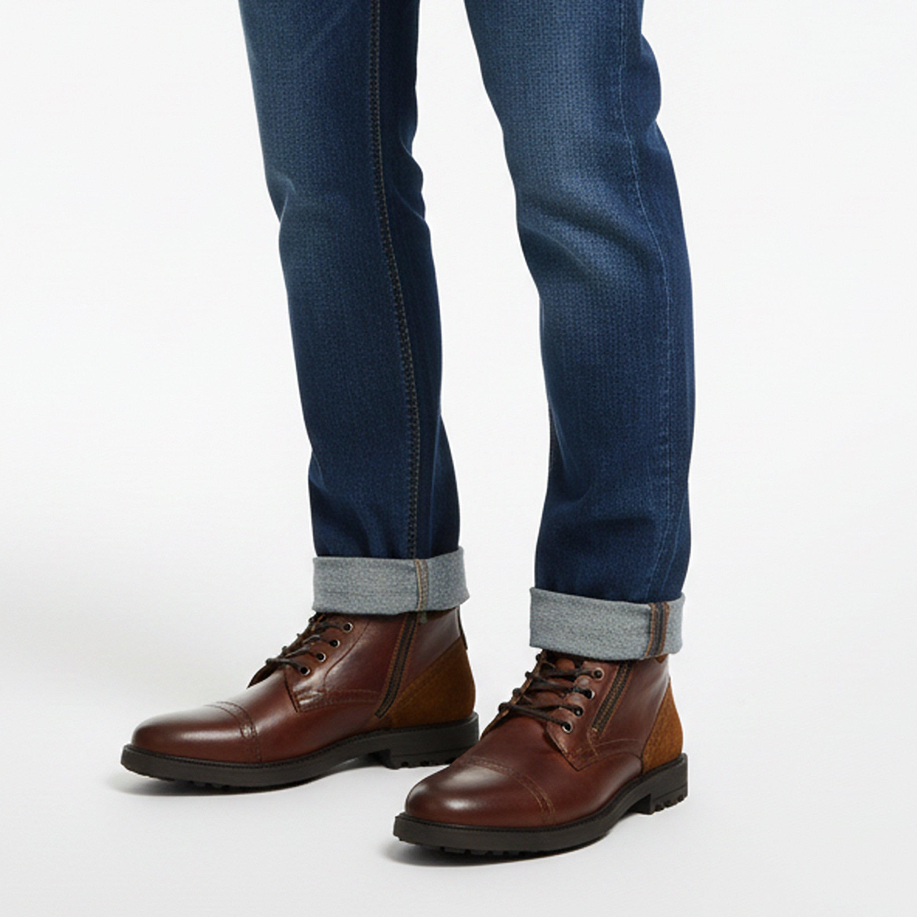 Tan - Dune London - Men's Biker Boots - 3