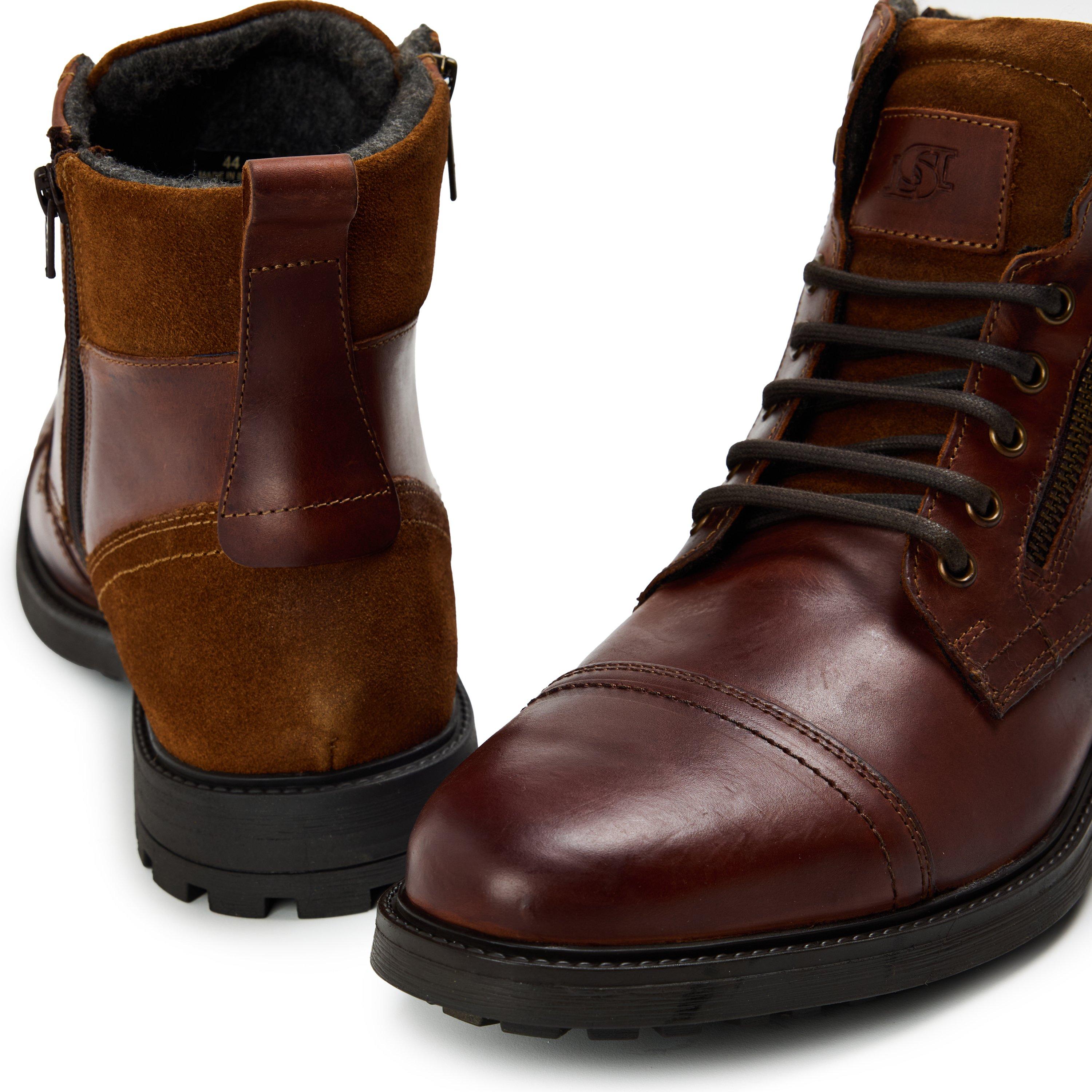 Tan - Dune London - Men's Biker Boots - 3