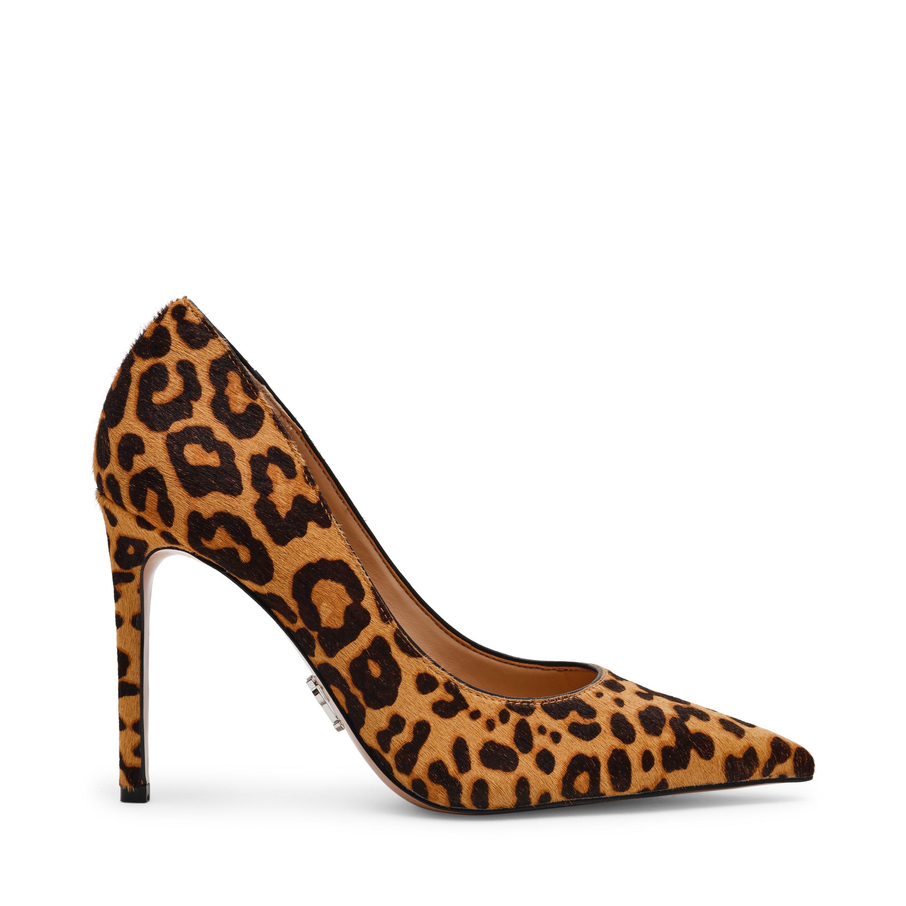 Steve Madden Women's Thrive Pointed Toe Stiletto Court Shoes - Leopard - 4 (37)