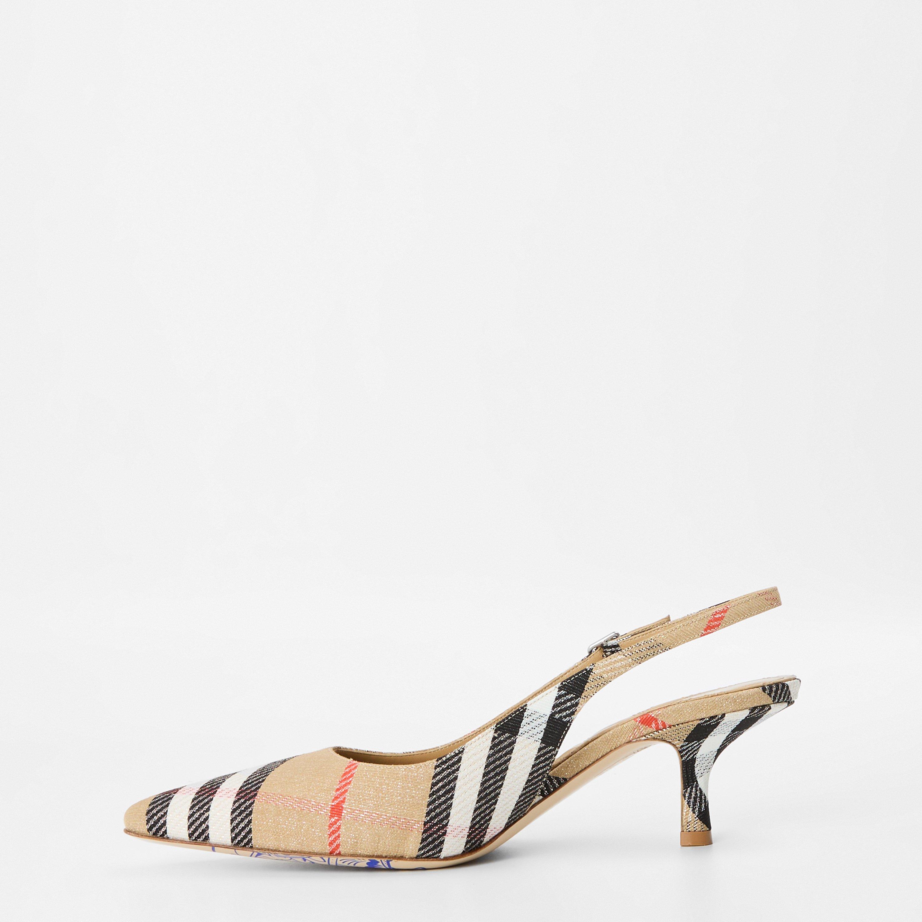 Check - Burberry - Birdie Slingbacks - 2