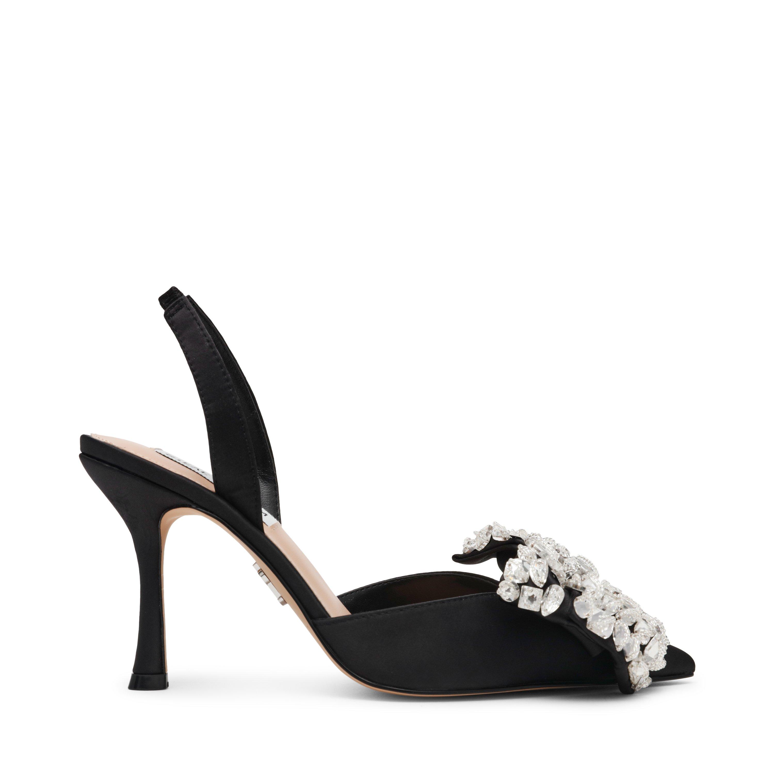Steve Madden Women's Lovie 100 Pumps - Blk Stn - 7 (40)
