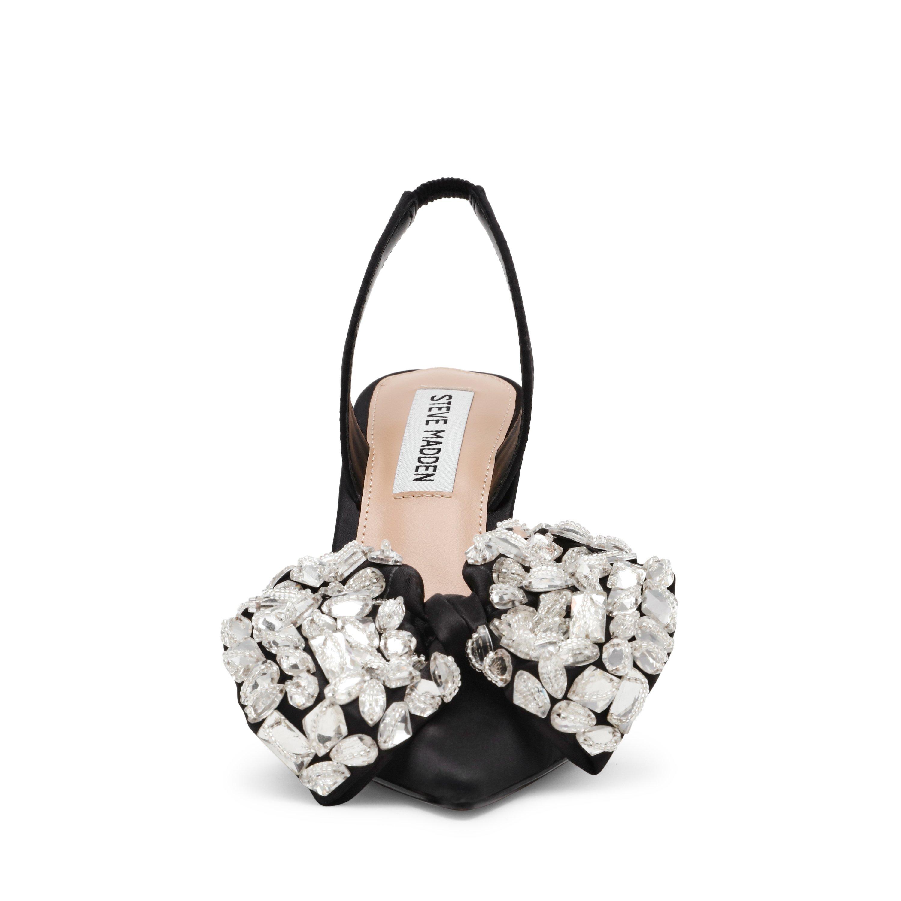 Blk Stn - Steve Madden - Lovie 100 Pumps - 4