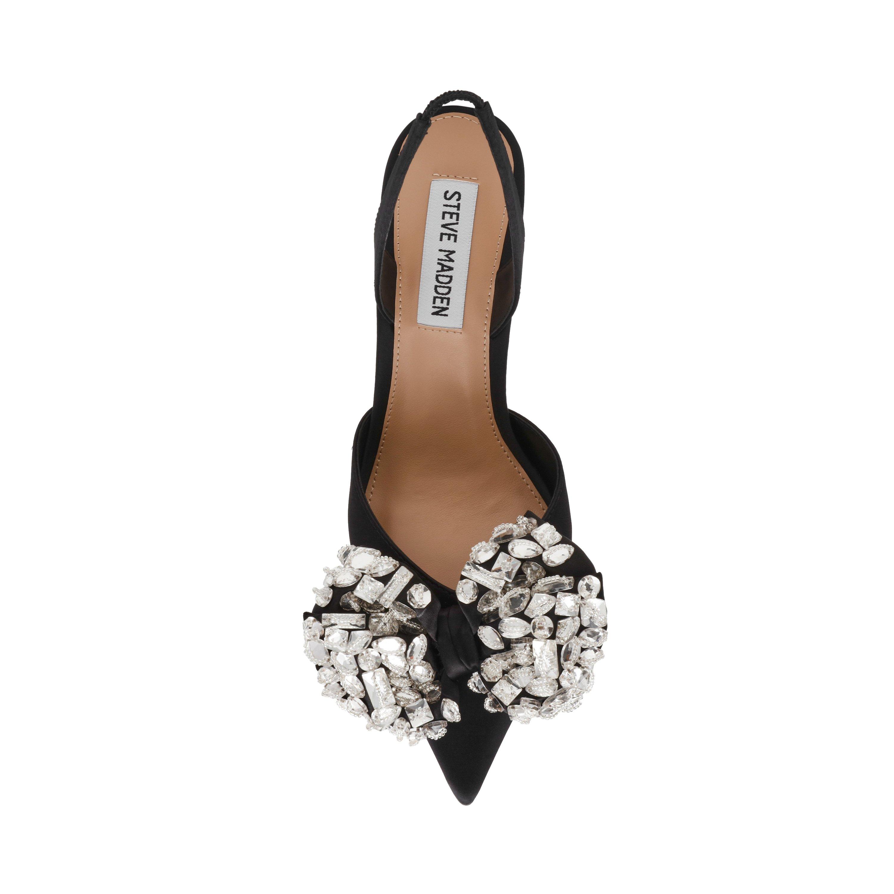 Blk Stn - Steve Madden - Lovie 100 Pumps - 6