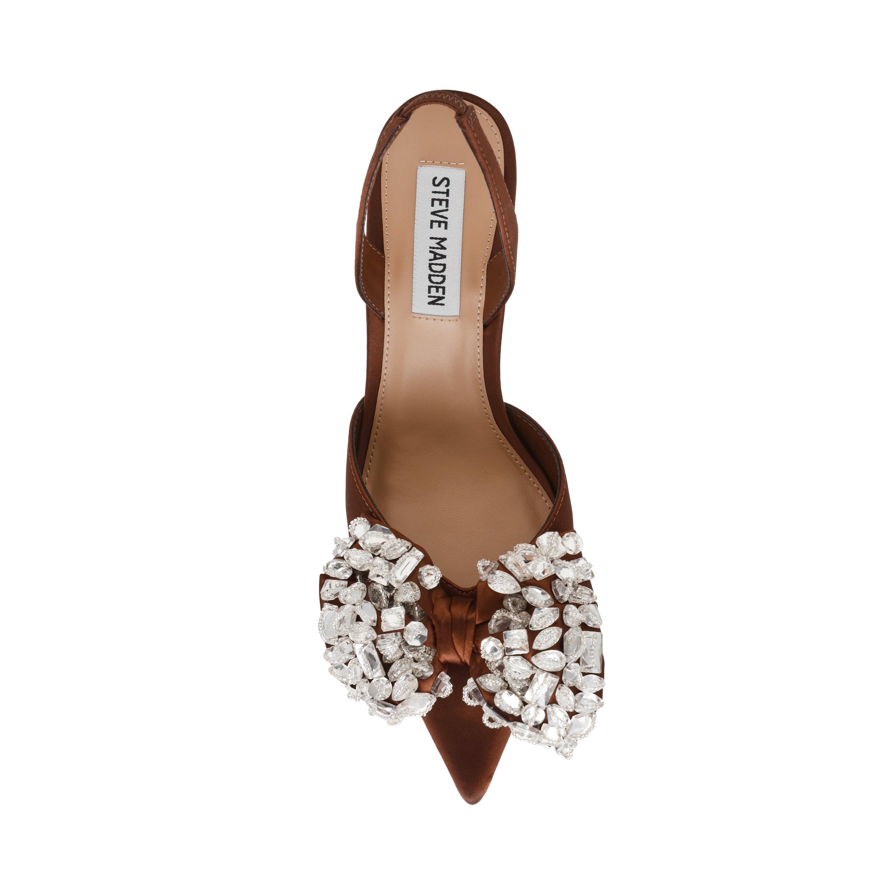 Brown Stn - Steve Madden - Lovie 100 Pumps - 6