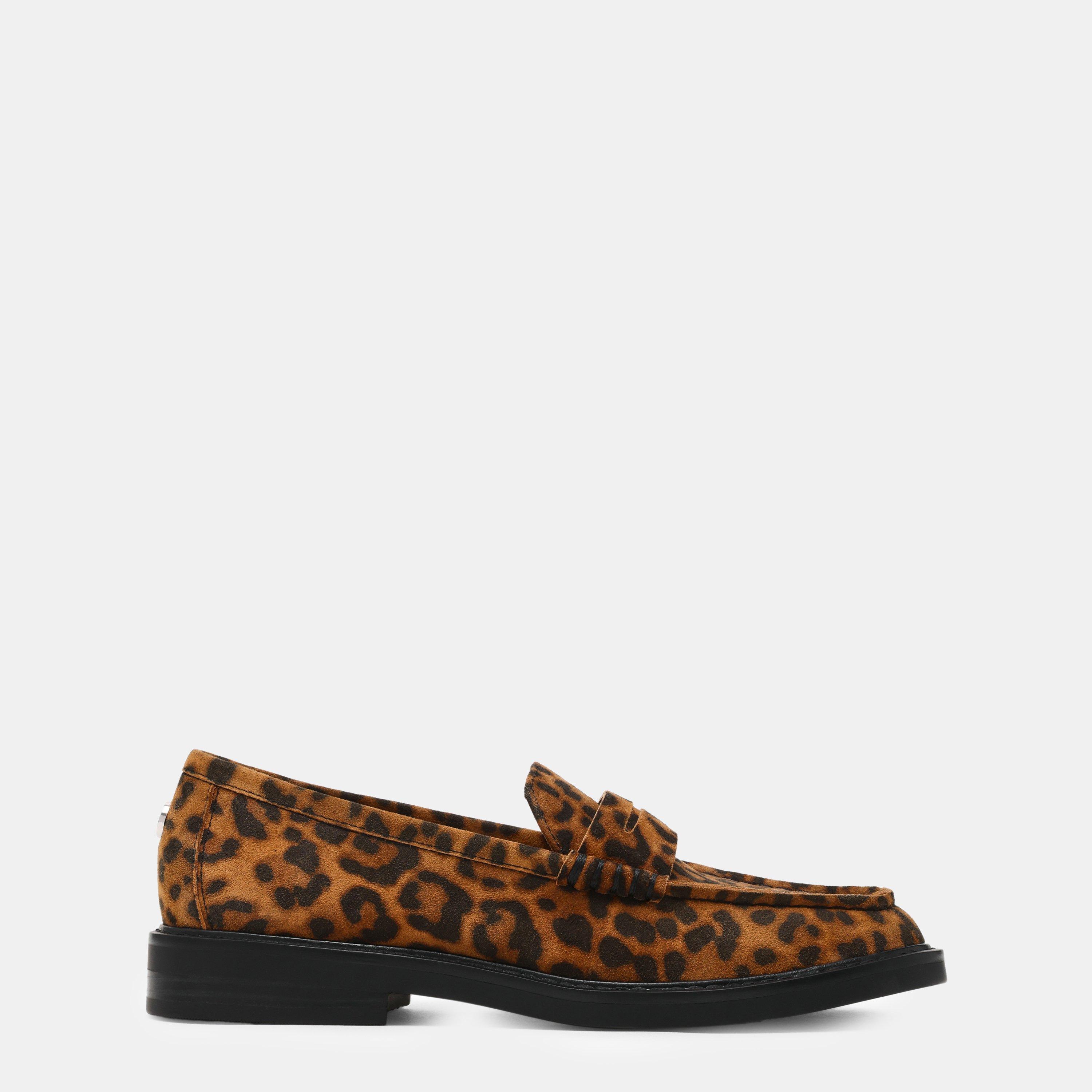 Leopard - Steve Madden - Women's Adison Slip-On Cushioned Loafers - 1