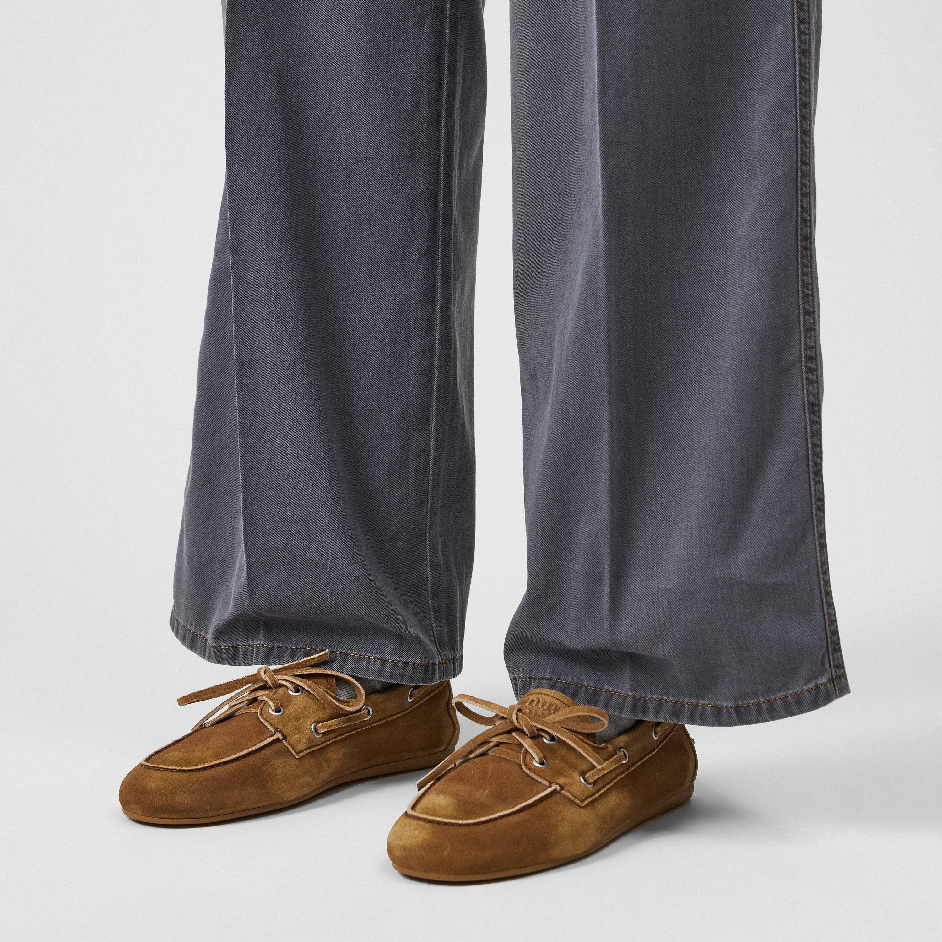 Cinnamon - Miu Miu - Boat Shoes - 3