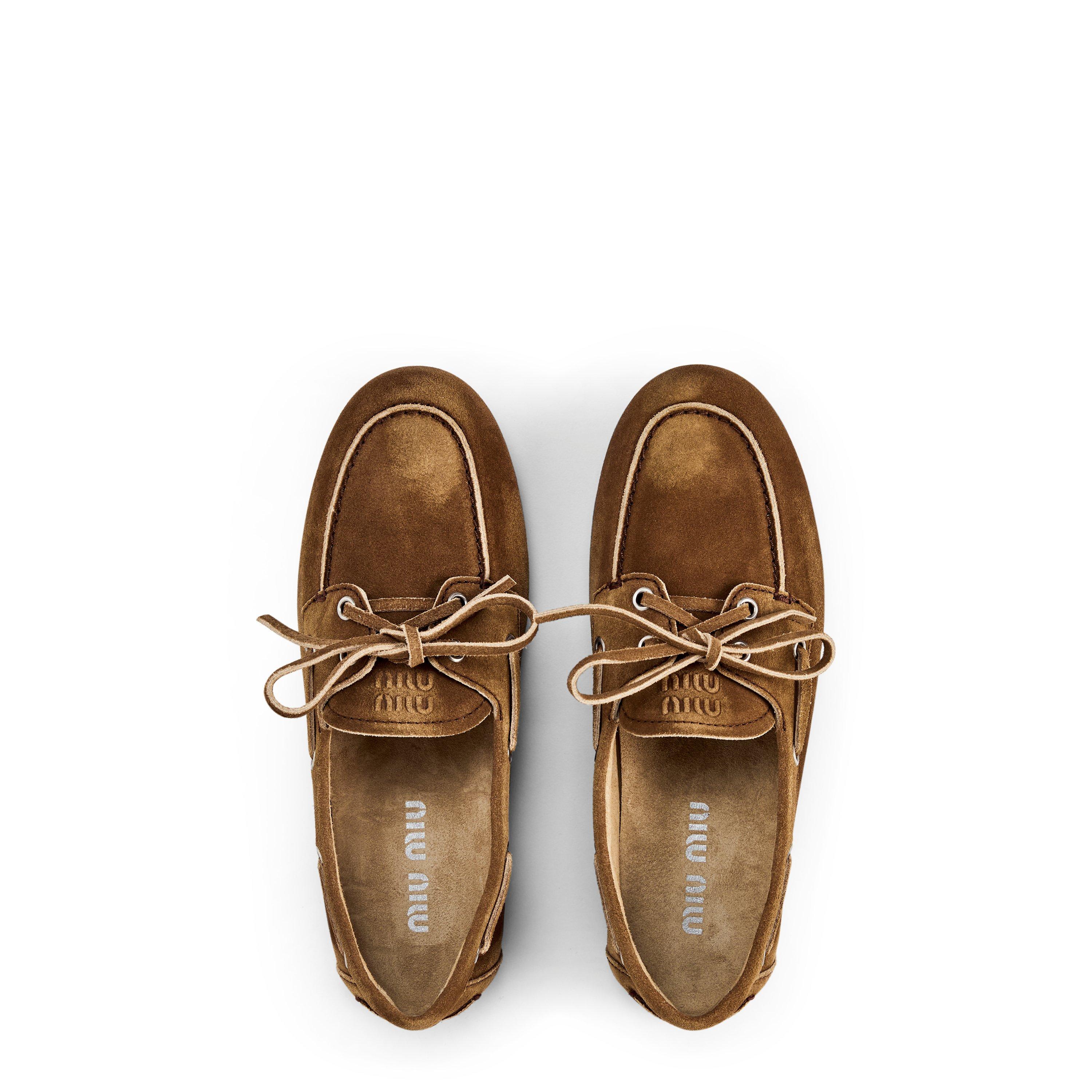 Cinnamon - Miu Miu - Boat Shoes - 4