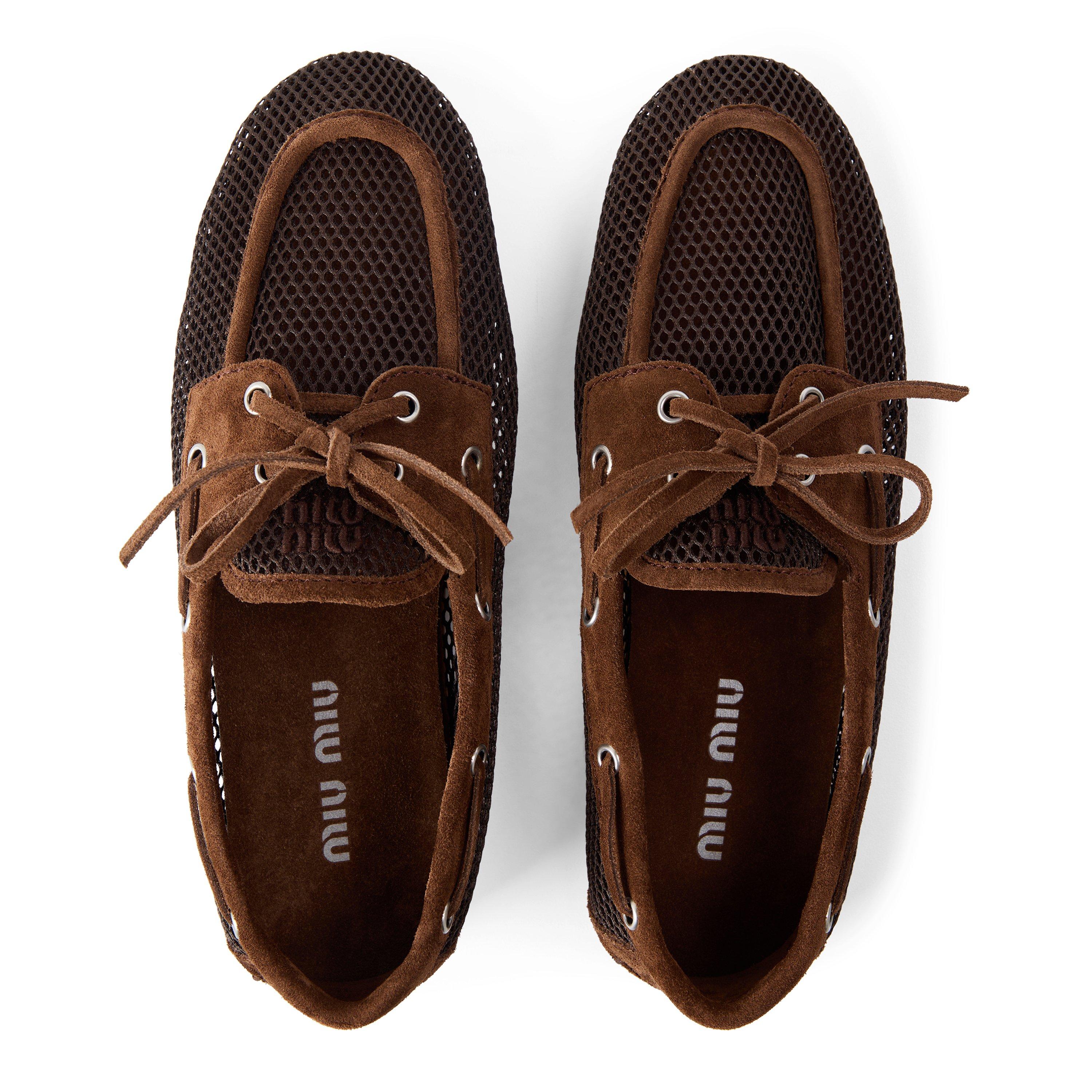 Cacao - Miu Miu - Boat Shoes - 5