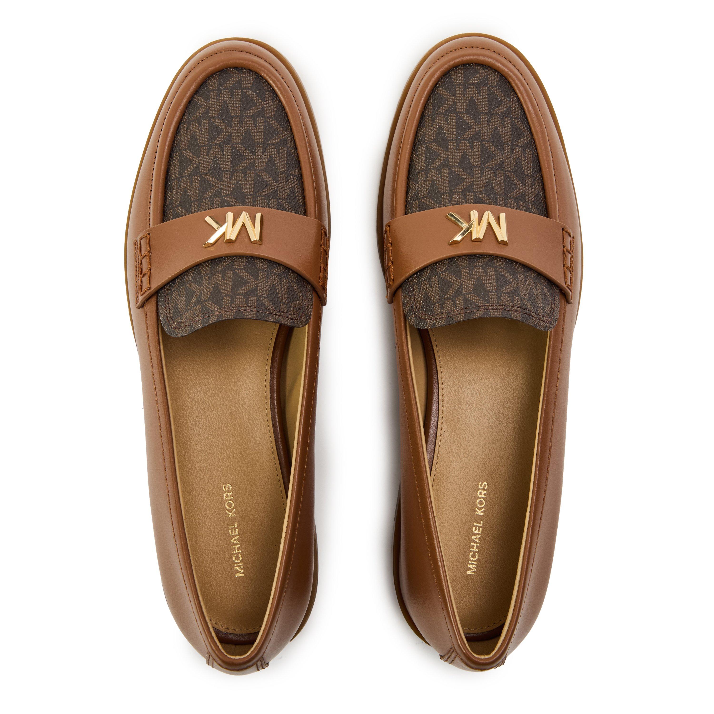 Brown/ Logo - MICHAEL Michael Kors - MMK Lex Loafer Ld54 - 4