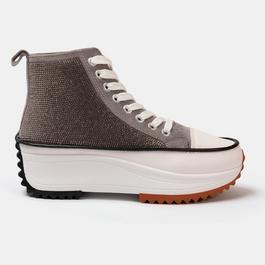 Firetrap Platform Hi top Ladies Trainers