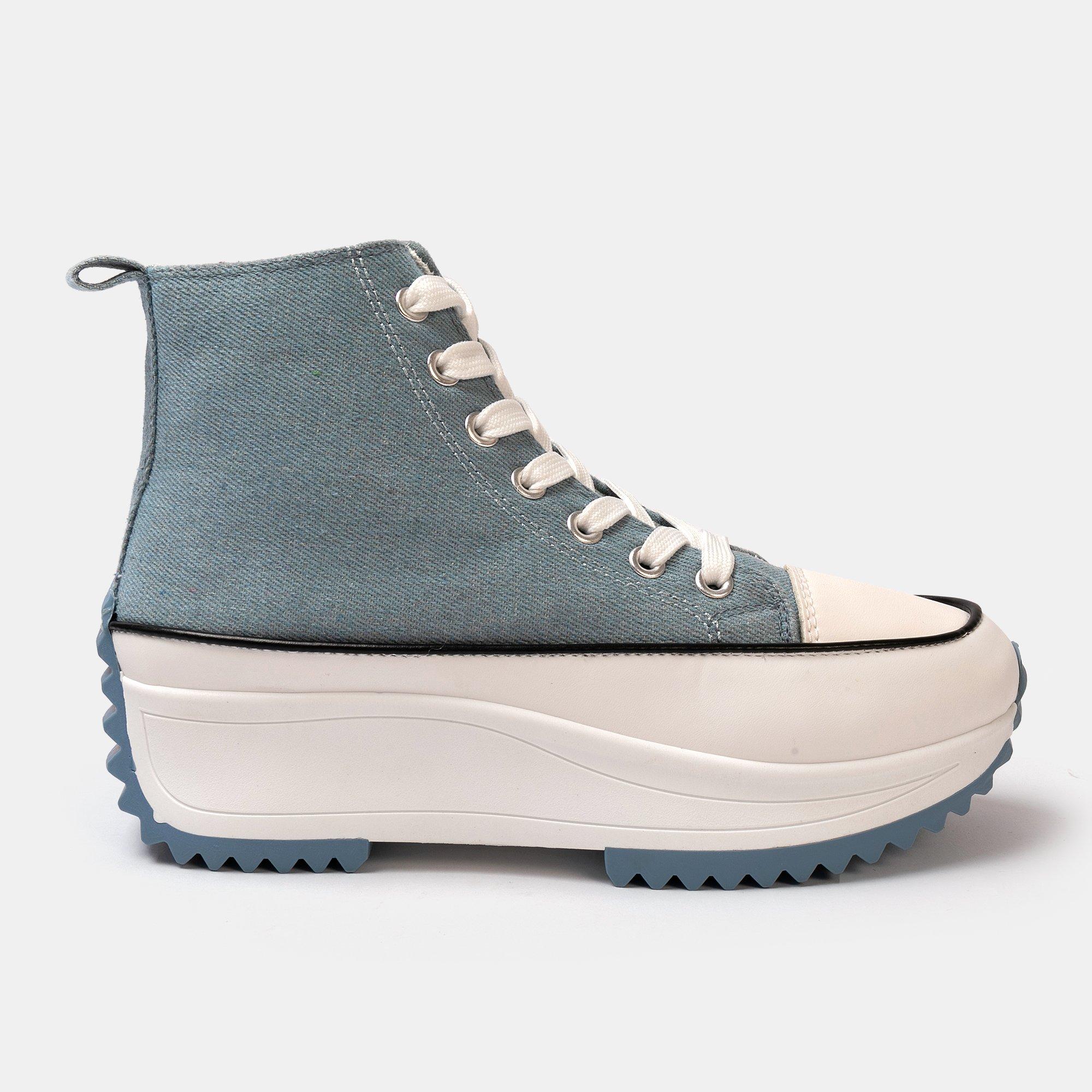 Platform Hi top Ladies Trainers