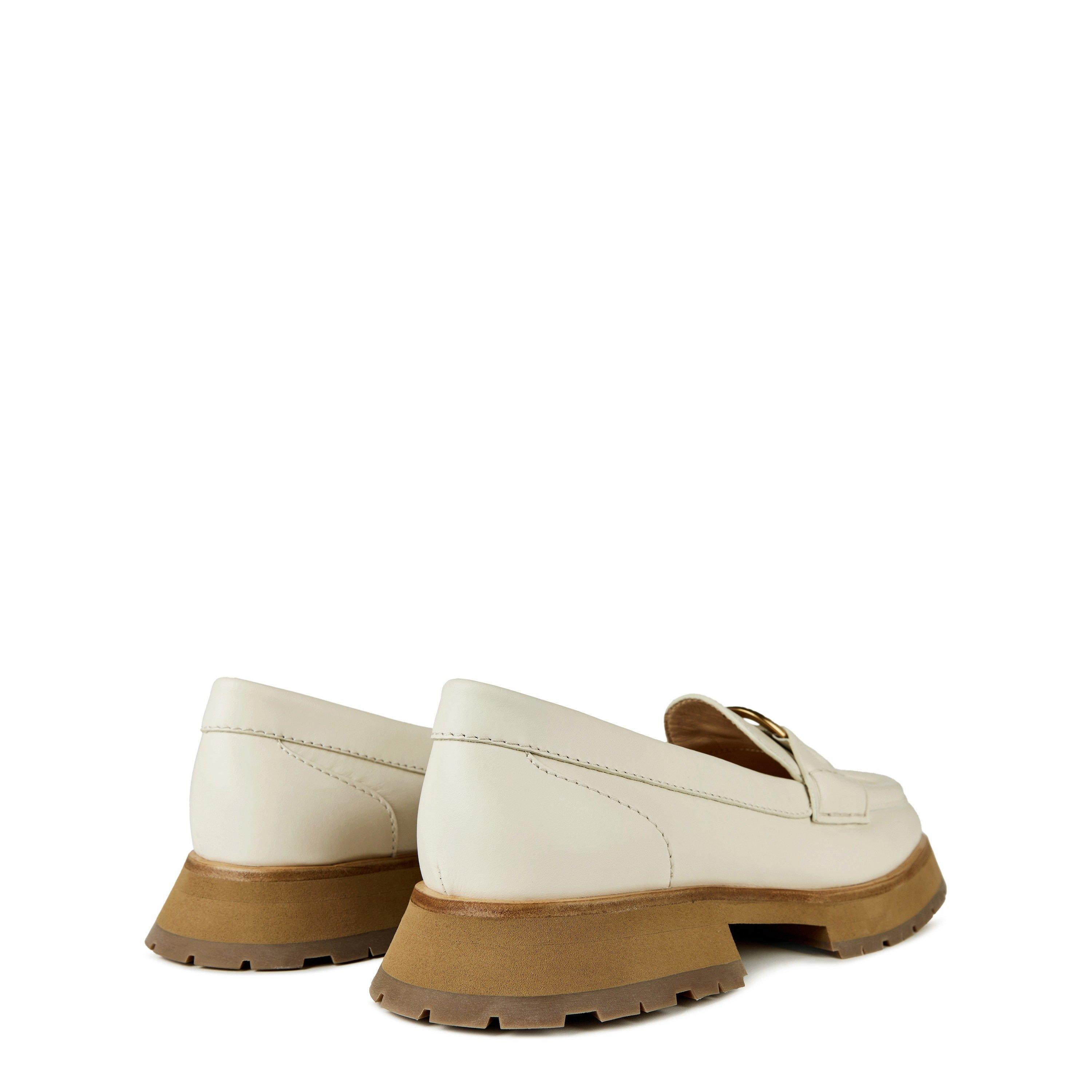 White 04A - Moncler - Bell Loafers Womens - 5
