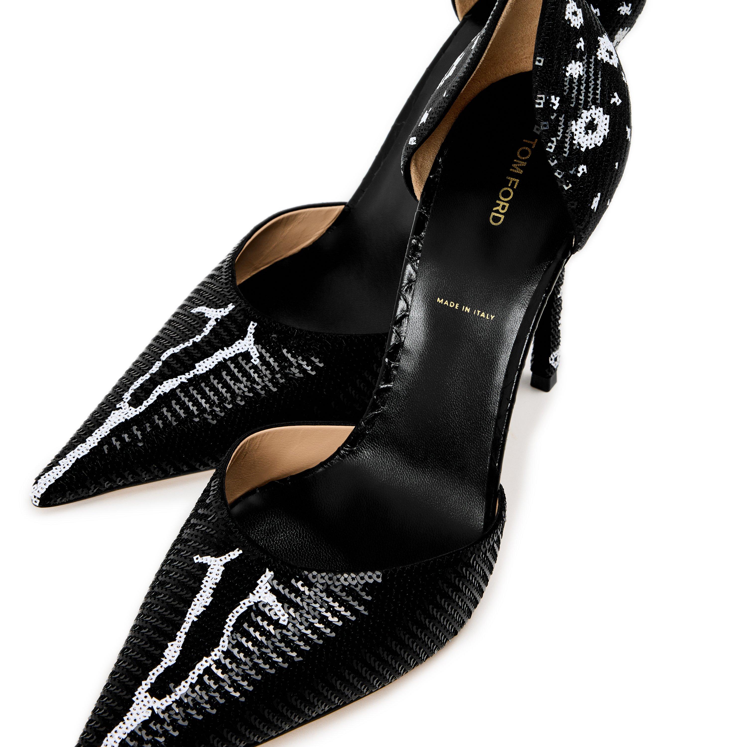 Black - Tom Ford - TF Sequin Pump Ld64 - 3