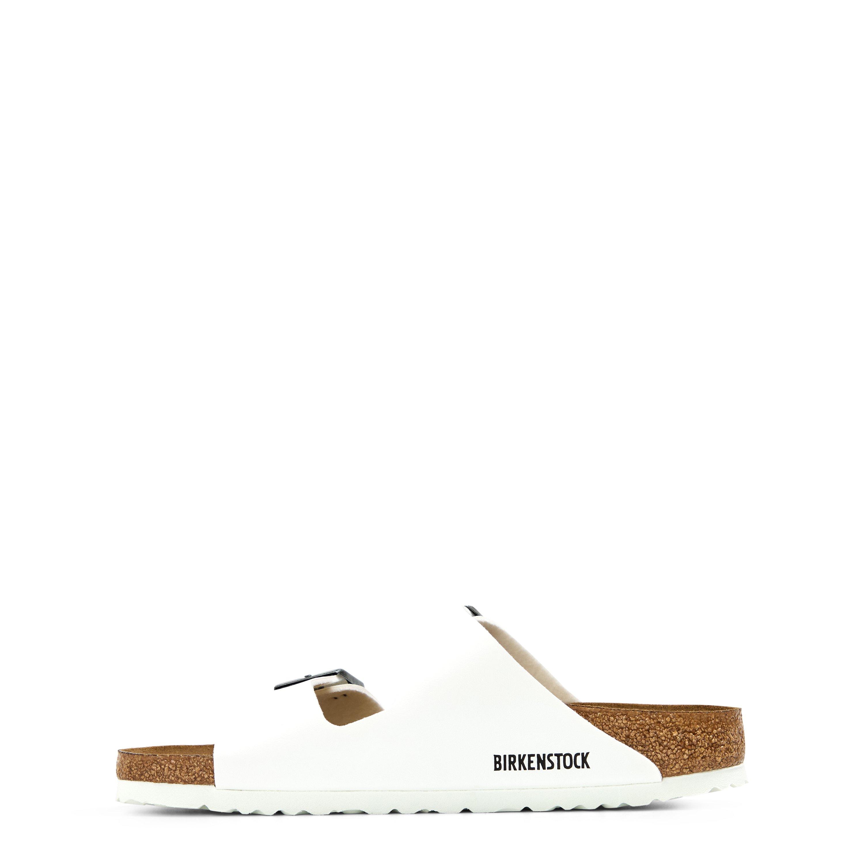 White - Birkenstock - Women's Arzna Adjustable Flat Sandals - 2