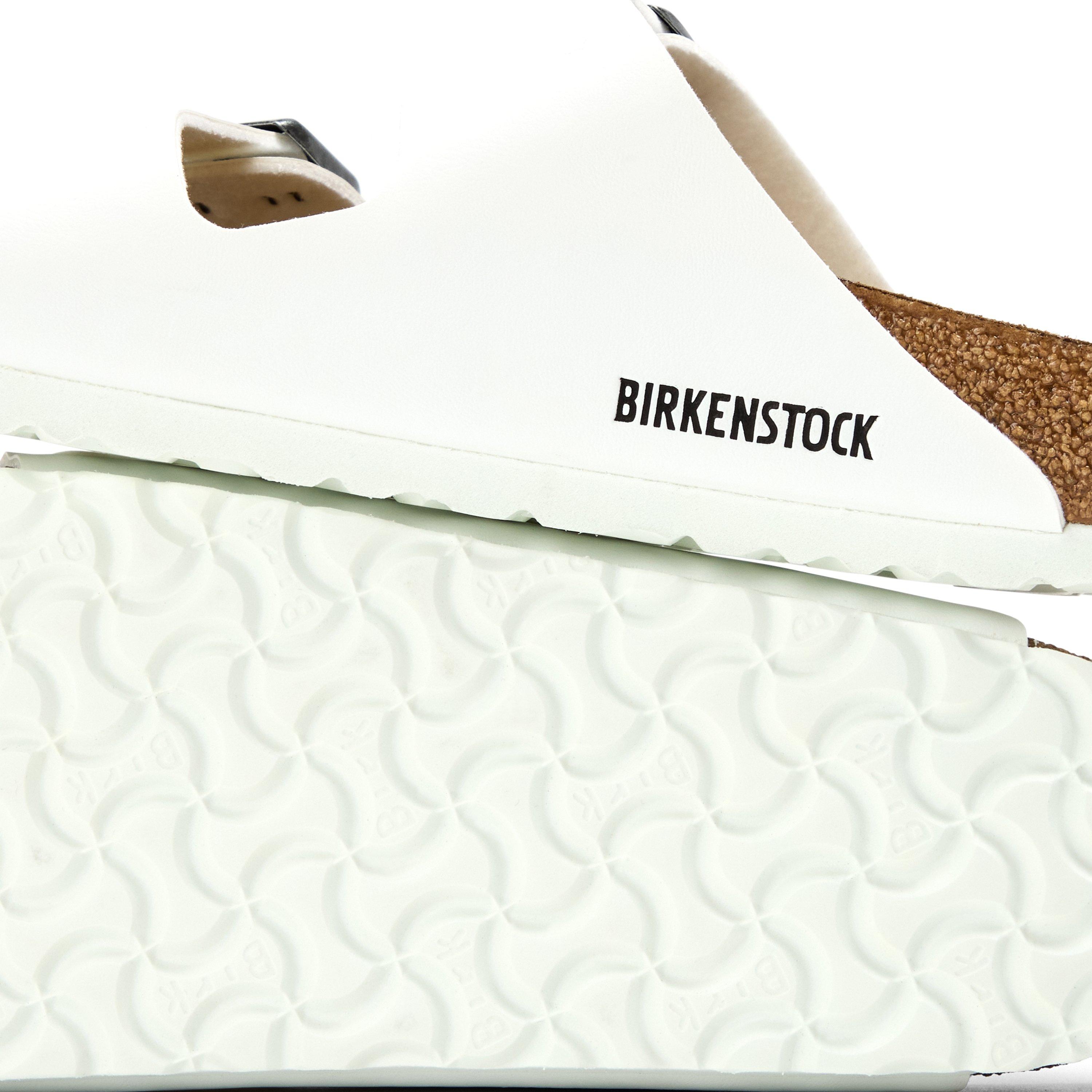 White - Birkenstock - Women's Arzna Adjustable Flat Sandals - 3