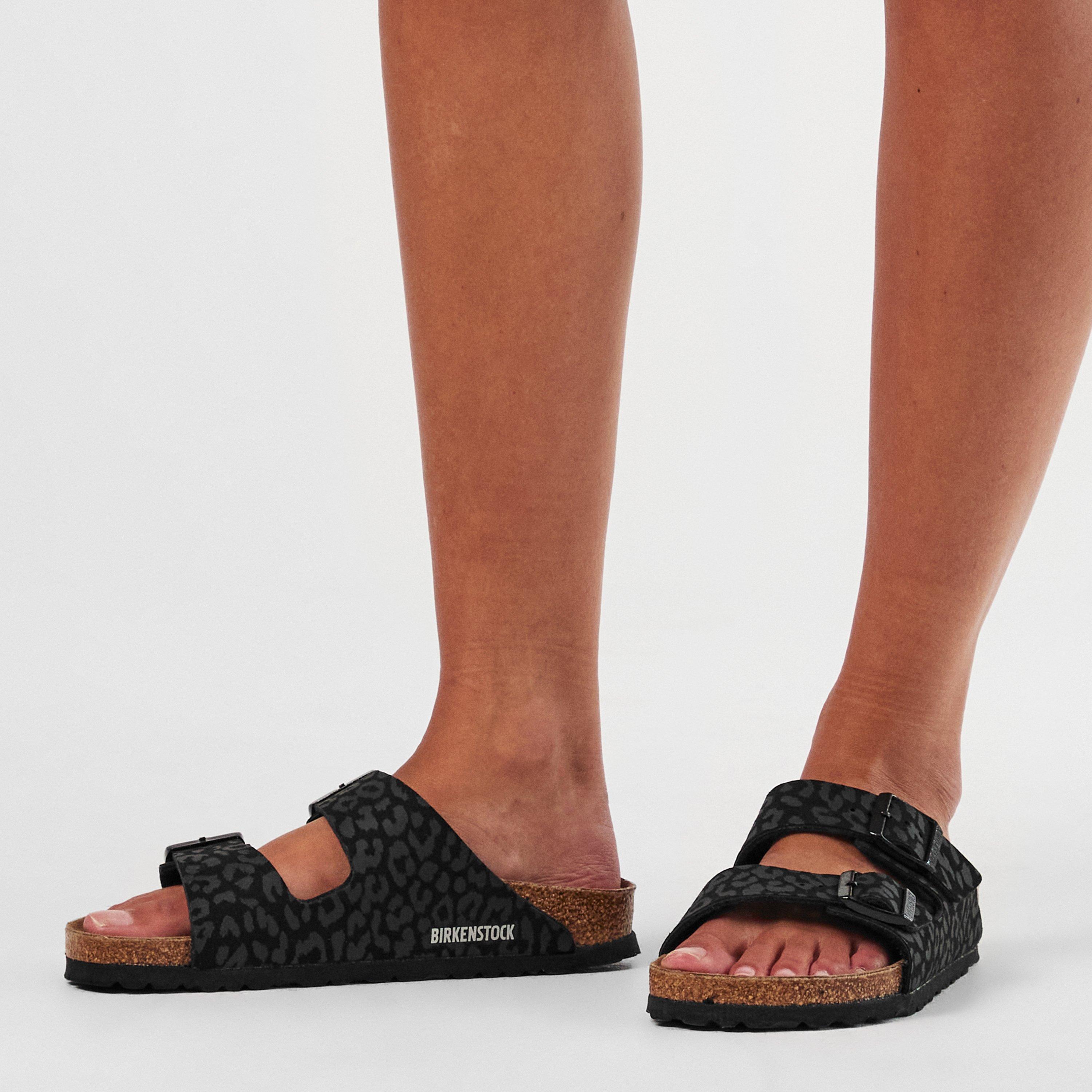 Blk Leoprd Prnt - Birkenstock - Women's Arzna Flat Sandals - 3