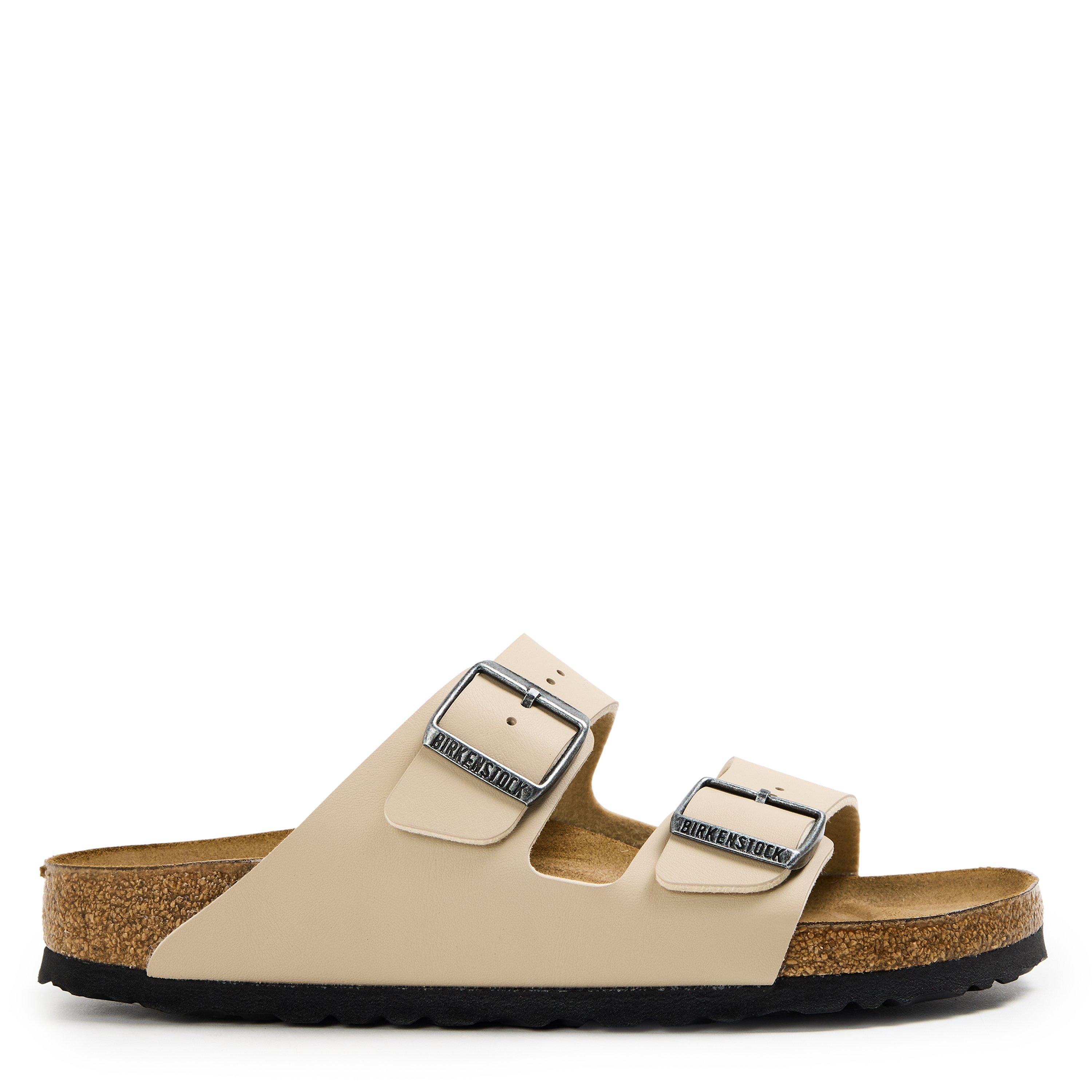 Birkenstock Women's Arzna Adjustable Flat Sandals - Sandcastle - 37 (4.5)