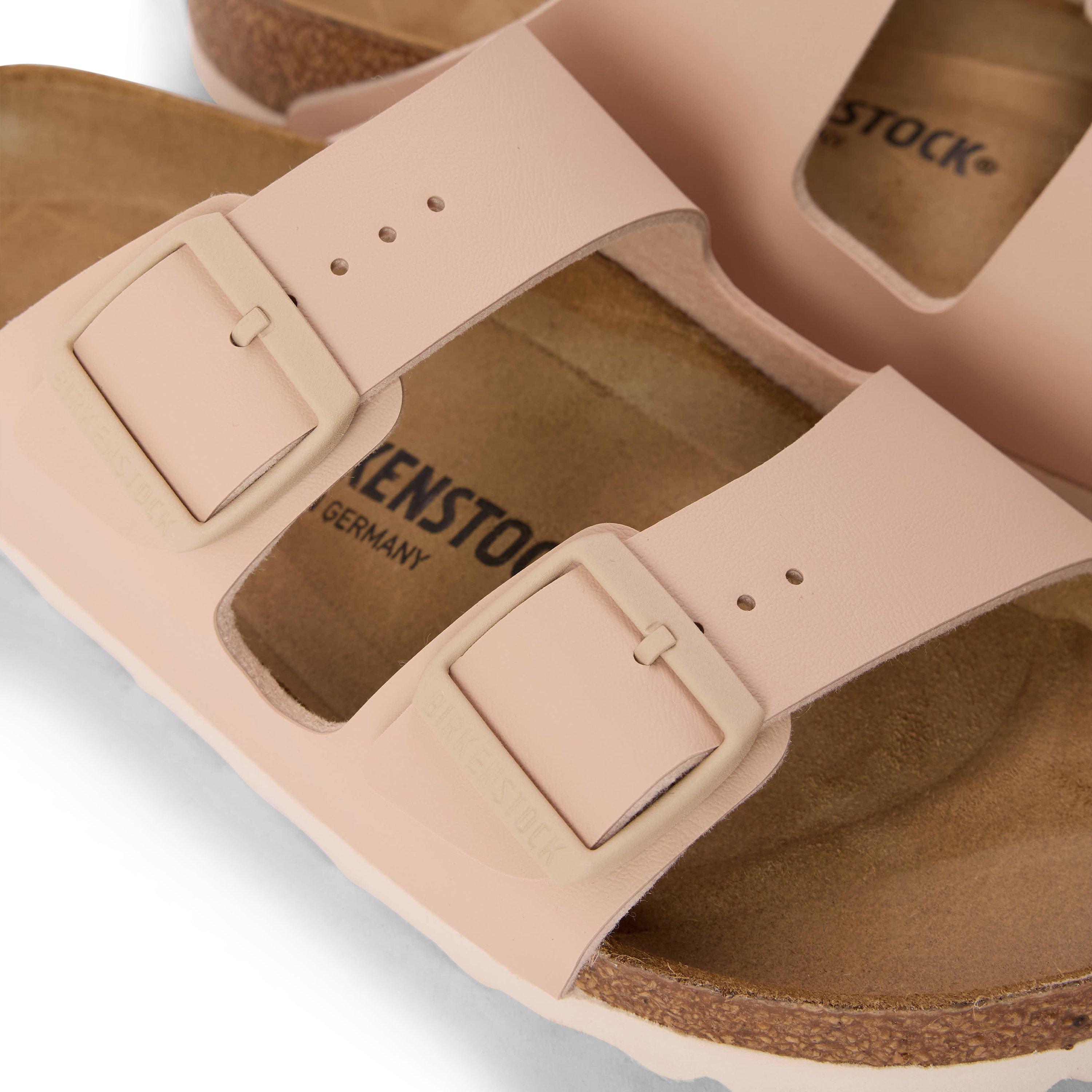New Beige - Birkenstock - Women's Arzna Adjustable Flat Sandals - 3