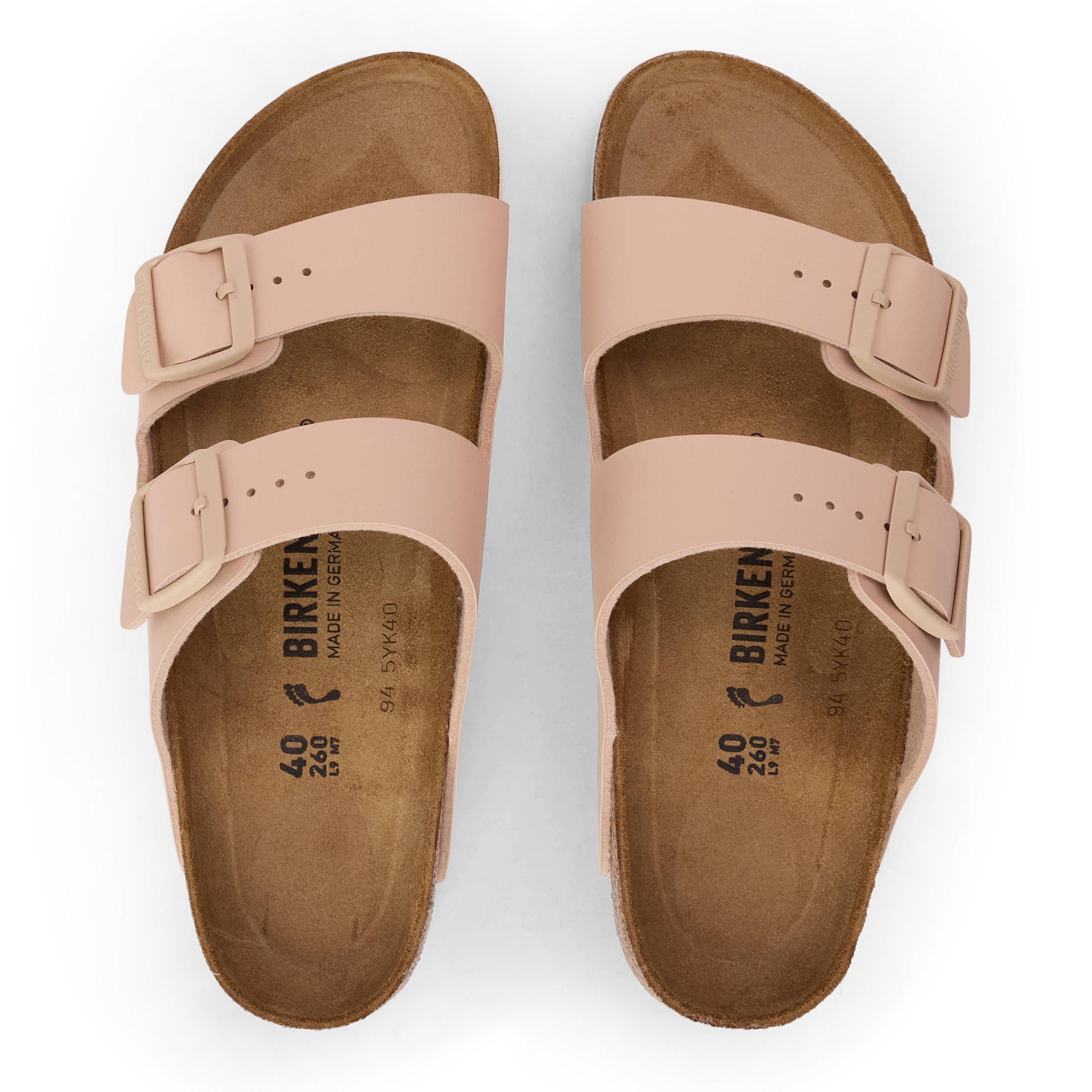 New Beige - Birkenstock - Women's Arzna Adjustable Flat Sandals - 4