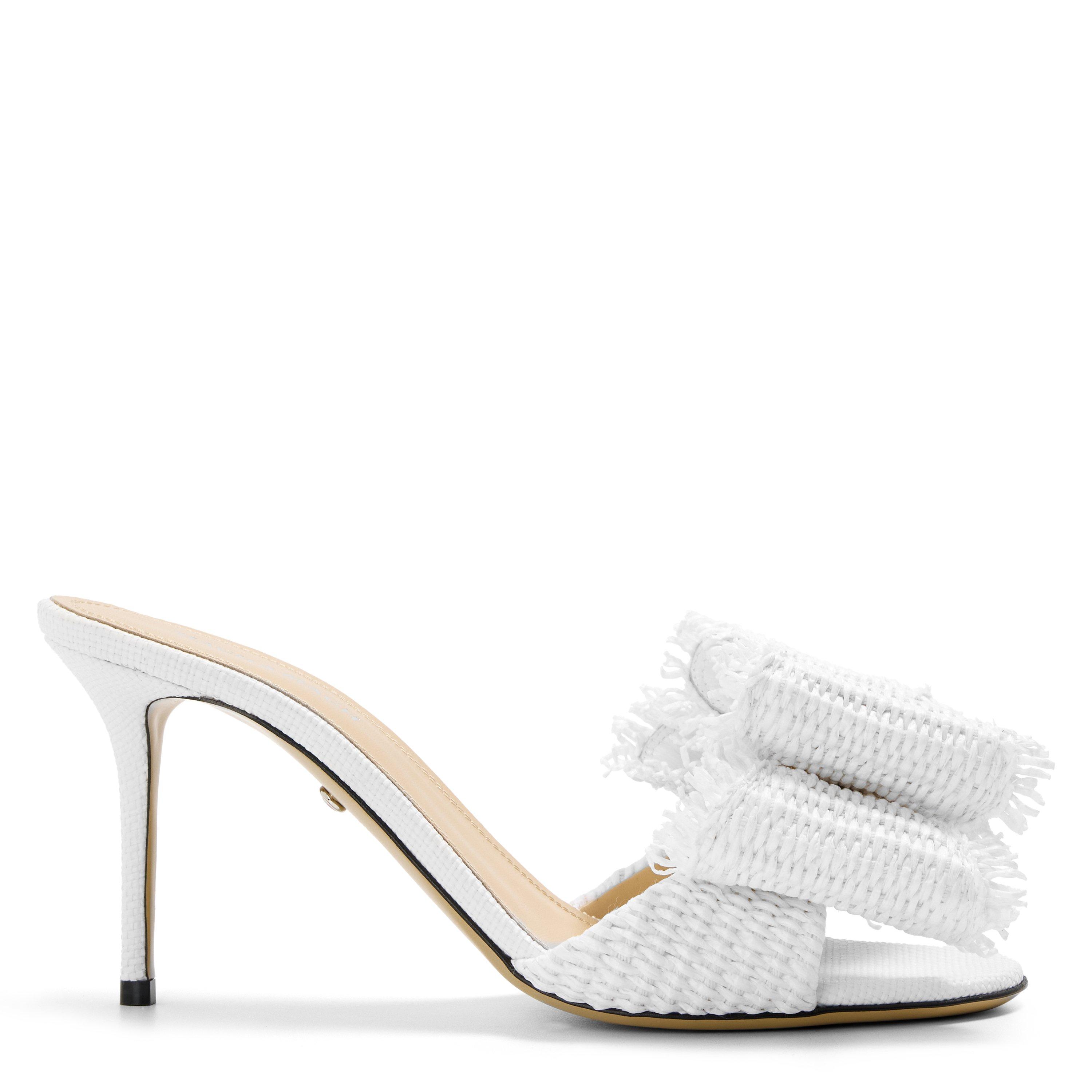 Mach and Mach Women's Raf Heeled Mules - Ivory - Size 5 (38)
