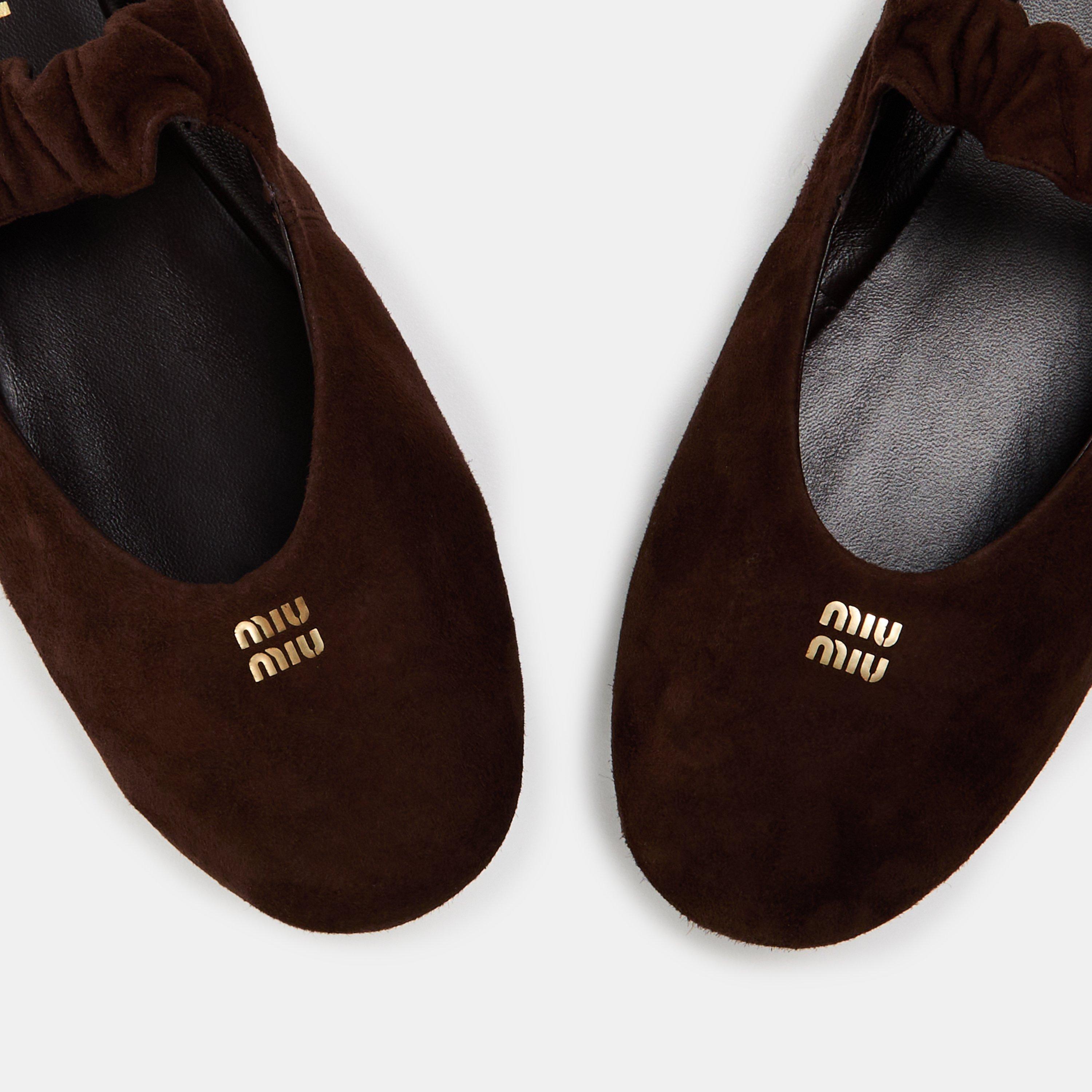 Moro - Miu Miu - Ruches Ballerina Pumps - 4