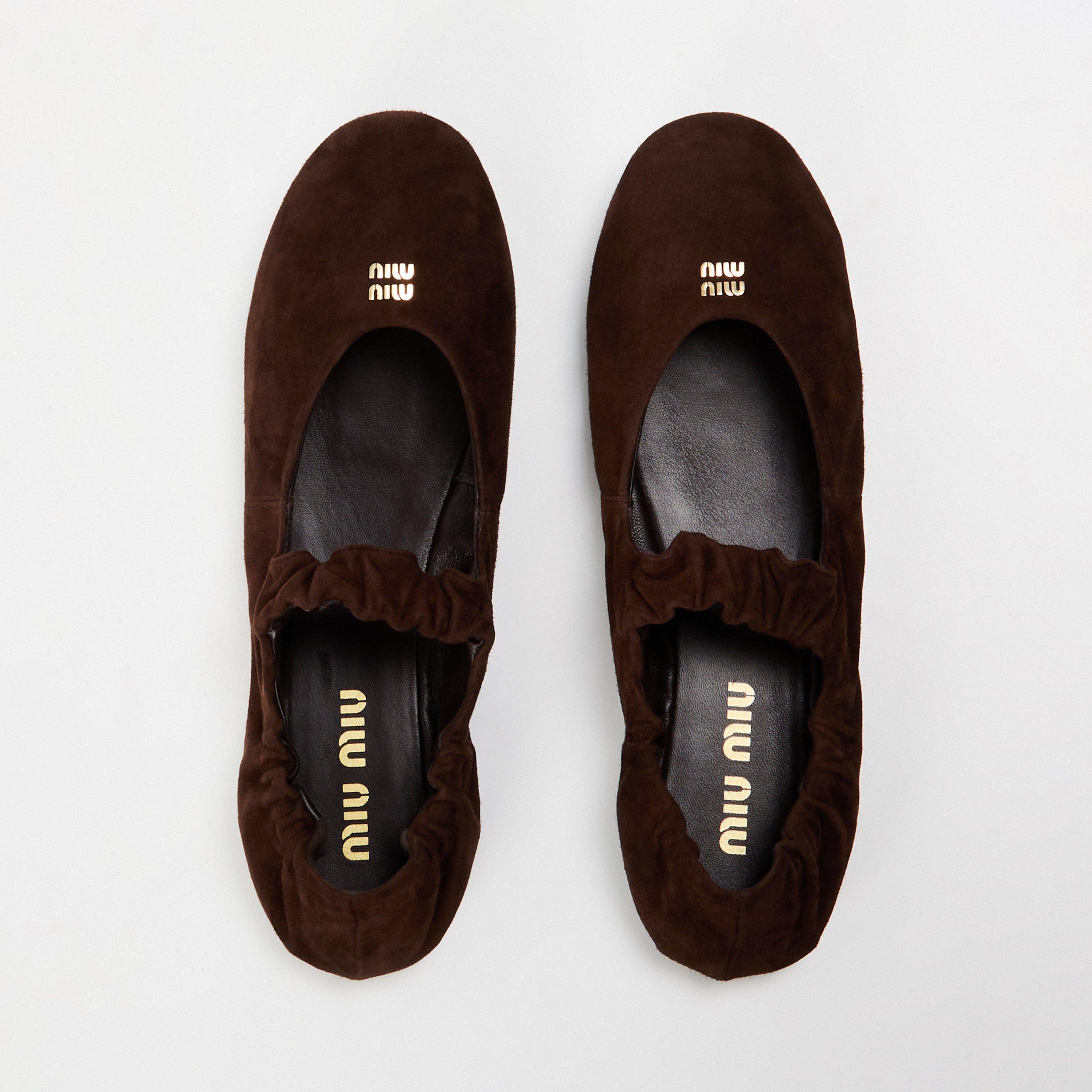 Moro - Miu Miu - Ruches Ballerina Pumps - 5