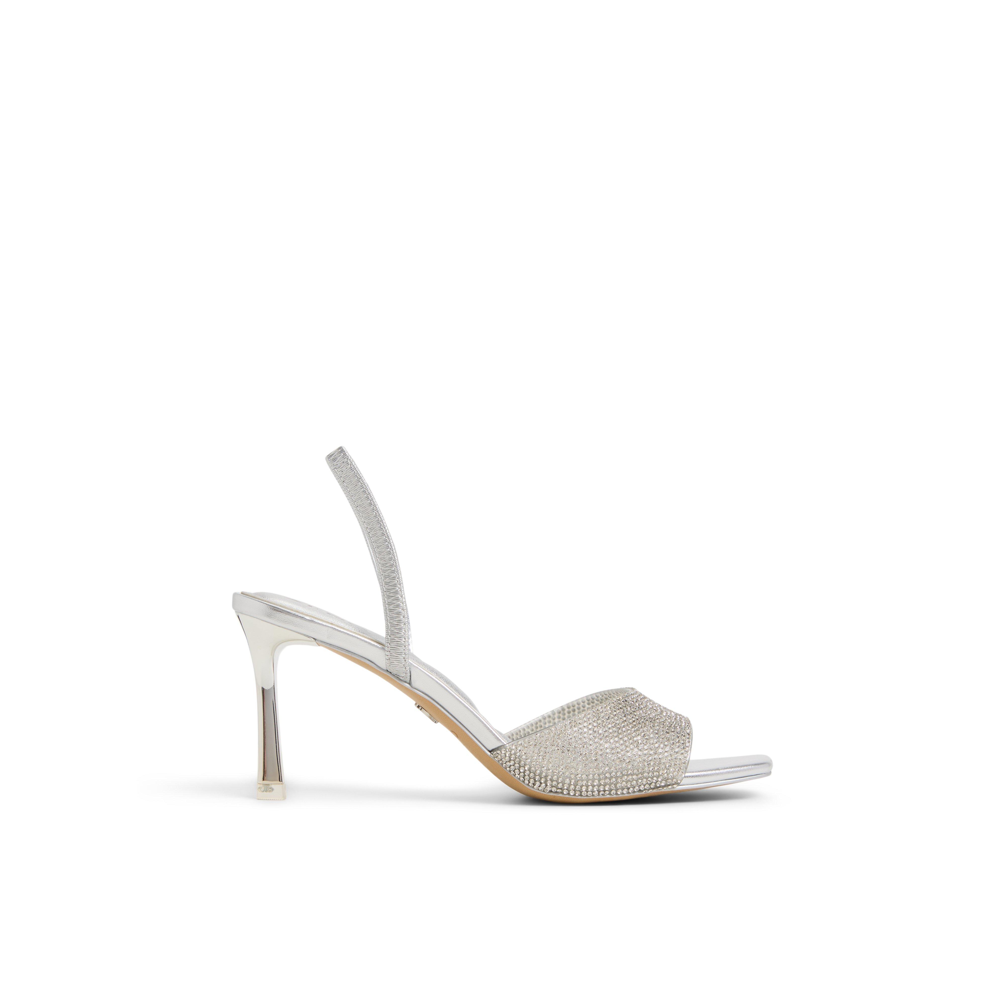 Silver - Aldo - Women's Andyana Heeled Sandals - 1
