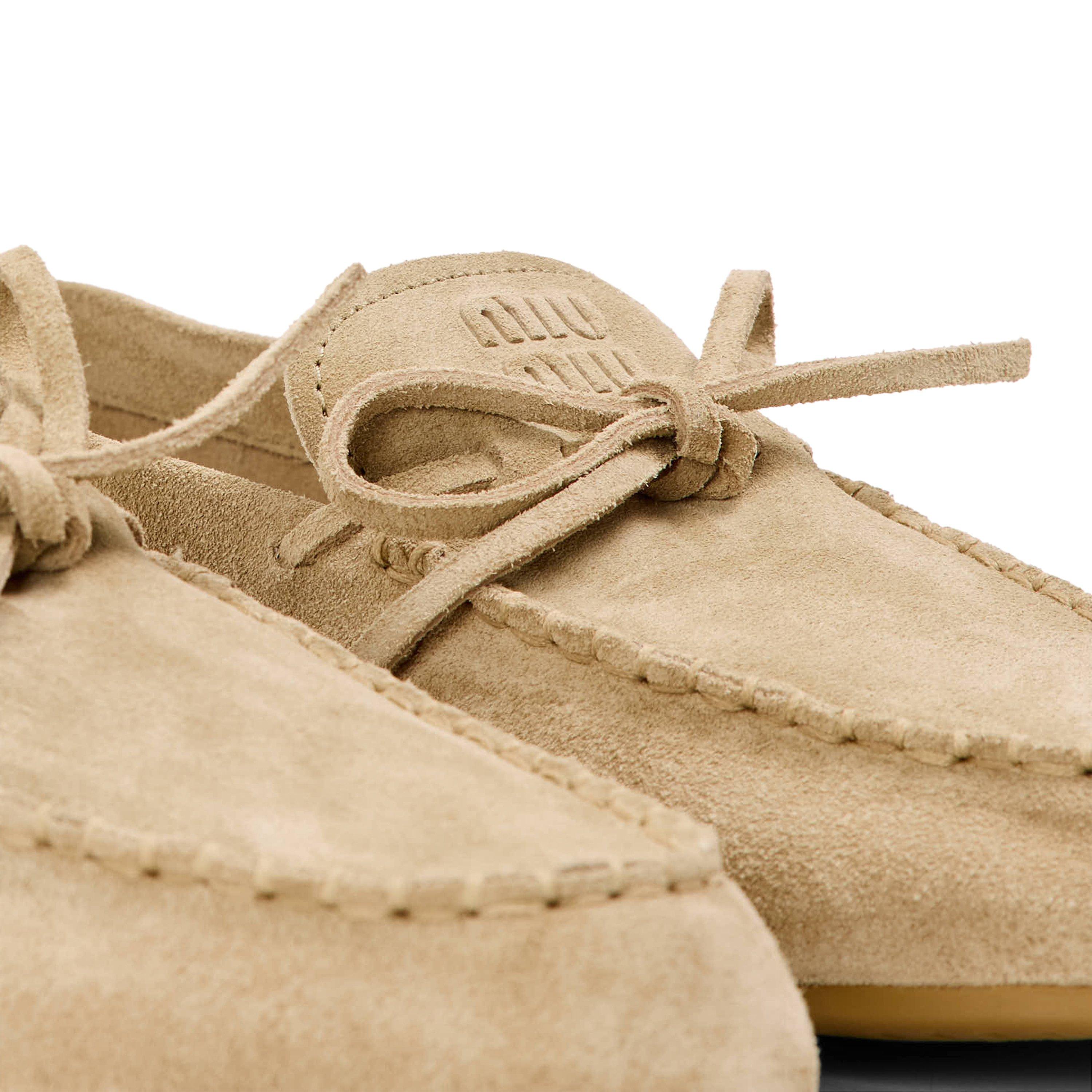 Deserto - Miu Miu - Women's Glitter Heeled Sandal - 3