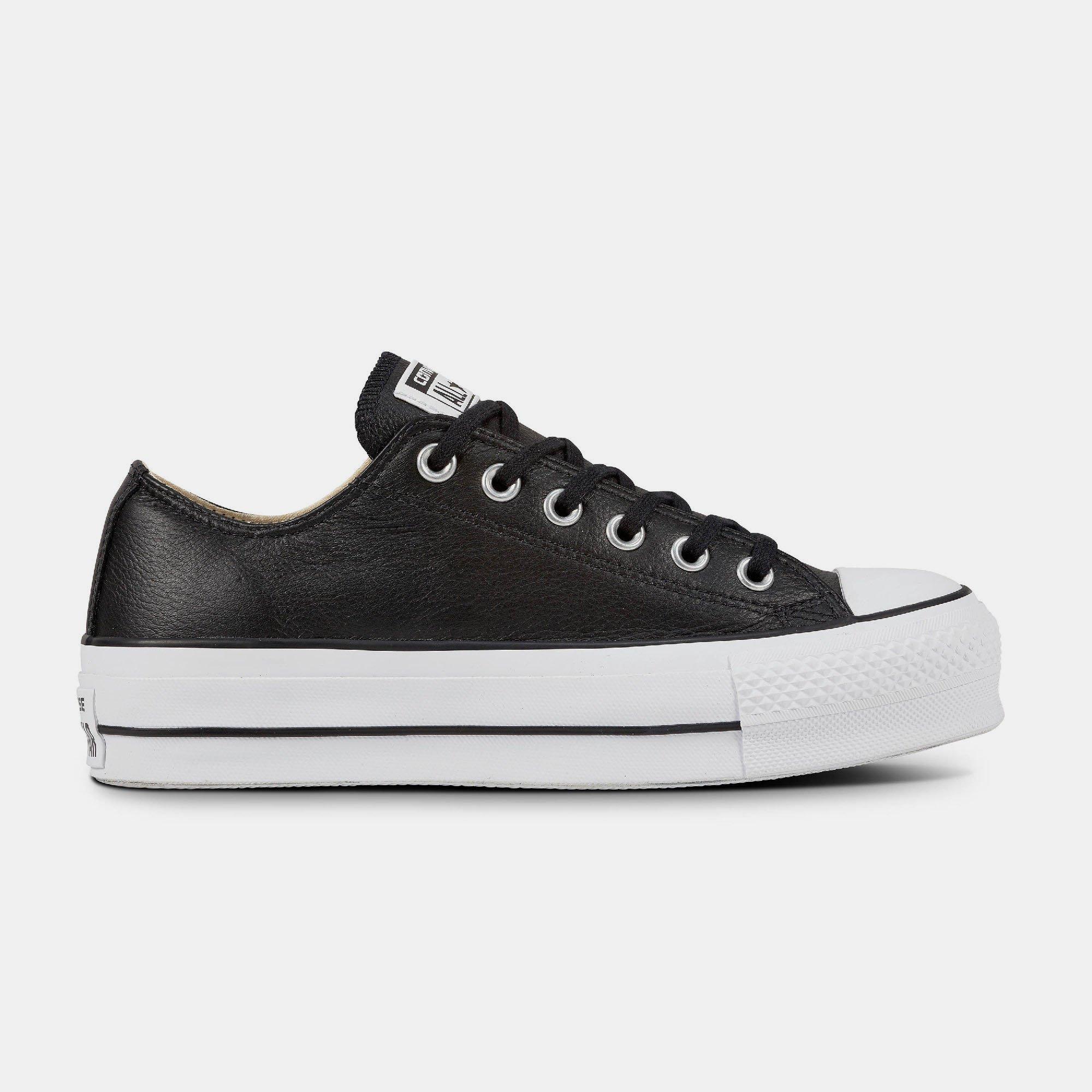 001-Black/Bla - Converse - Women's Chuck Taylor All Star Lif Platform Trainers - 1
