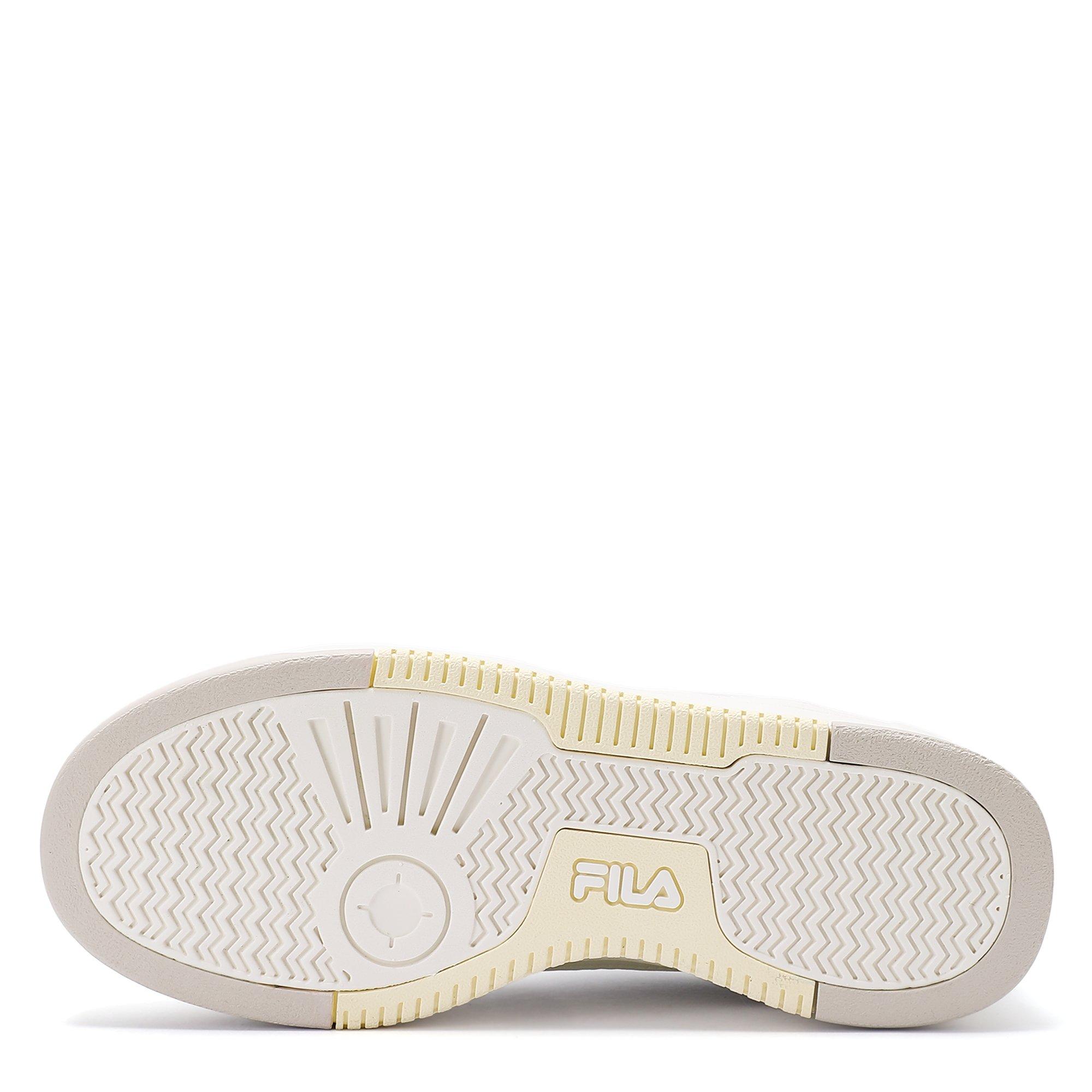 BLC/SIL/YEL - Fila - Feathery Court Trainers - 4