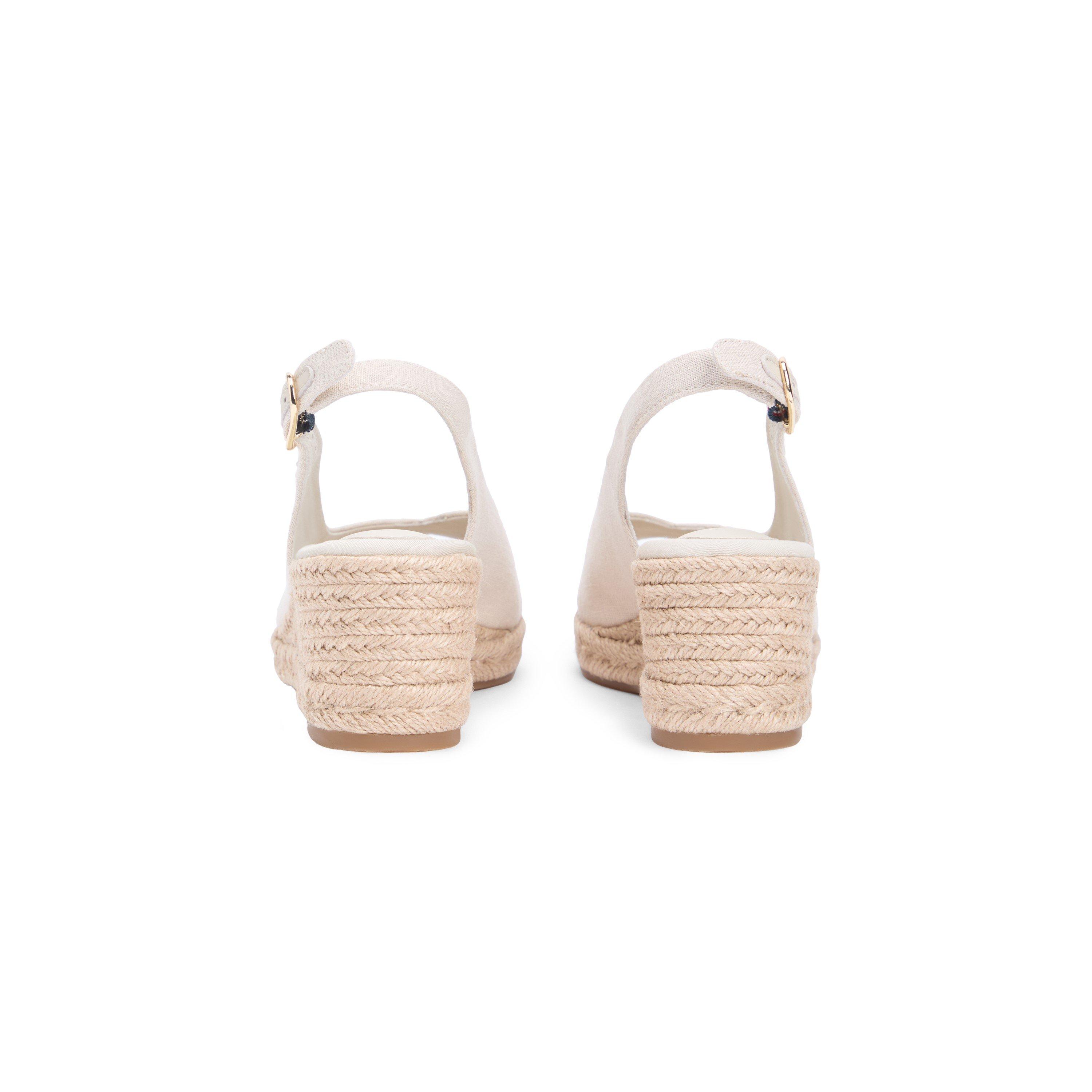 Classic Beige - Tommy Hilfiger - Tommy Mid Wedge Ld62 - 5