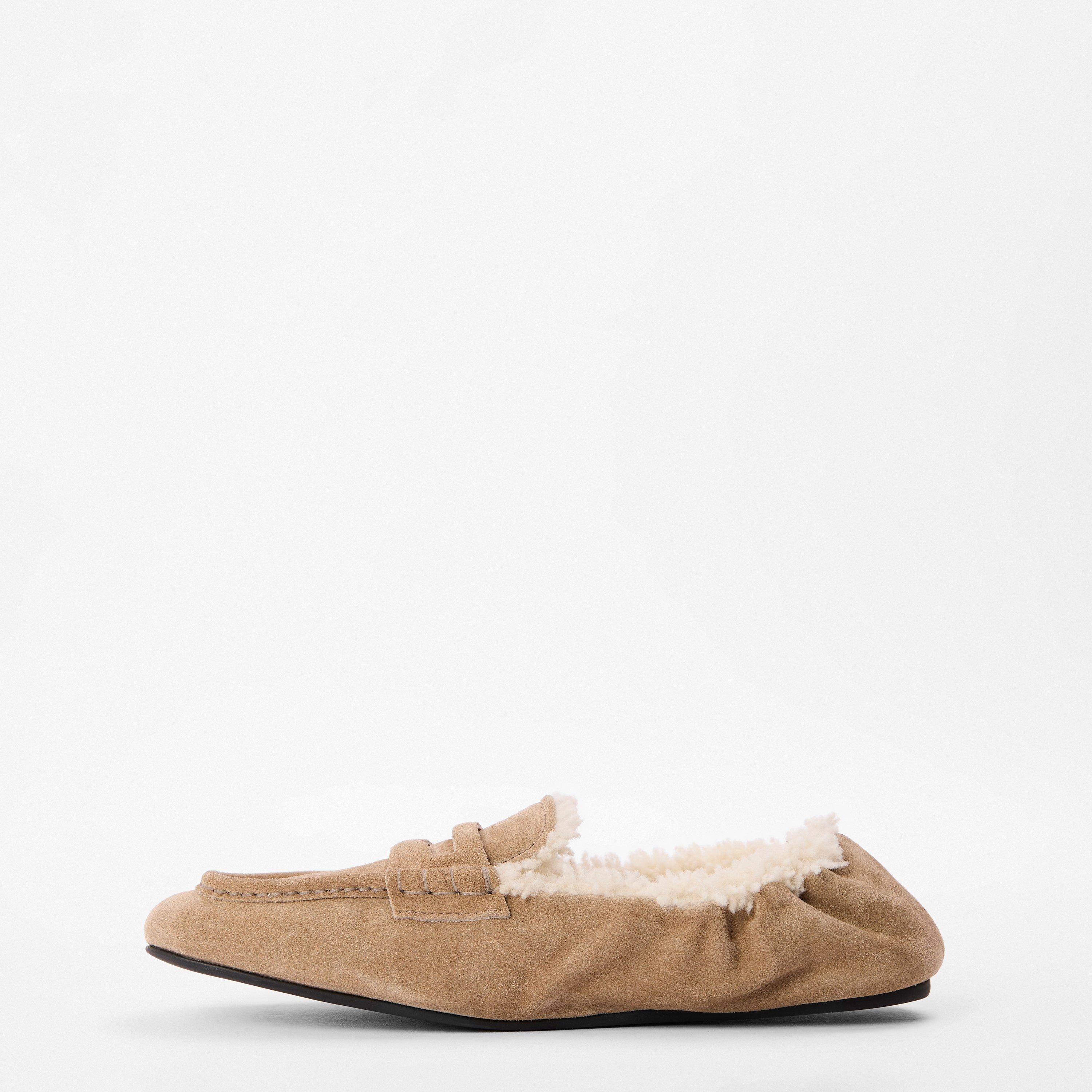 Deserto - Miu Miu - Women's Shearling Loafers - 2