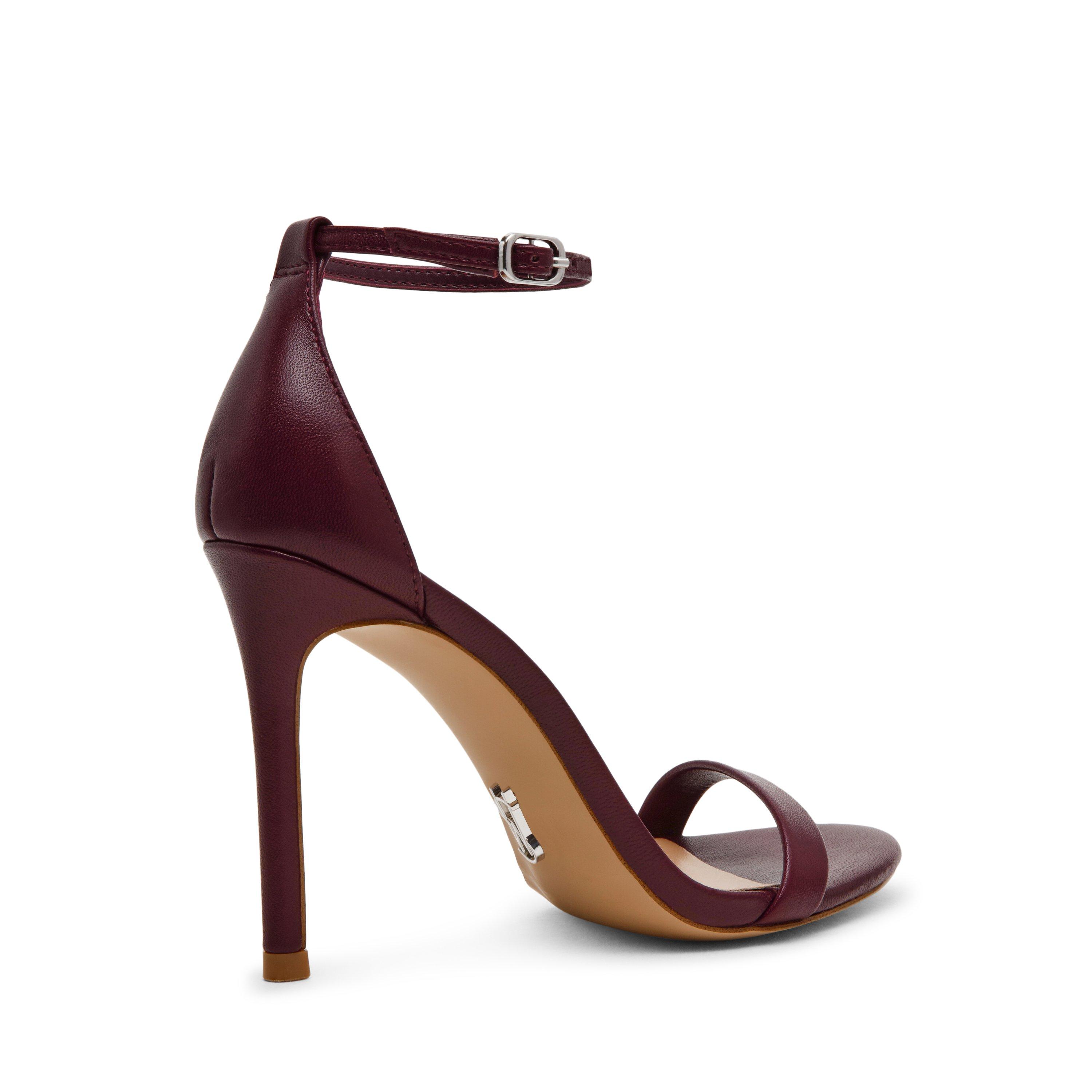 Drk Cherry - Steve Madden - Women's Tecy Heeled Sandals - 4