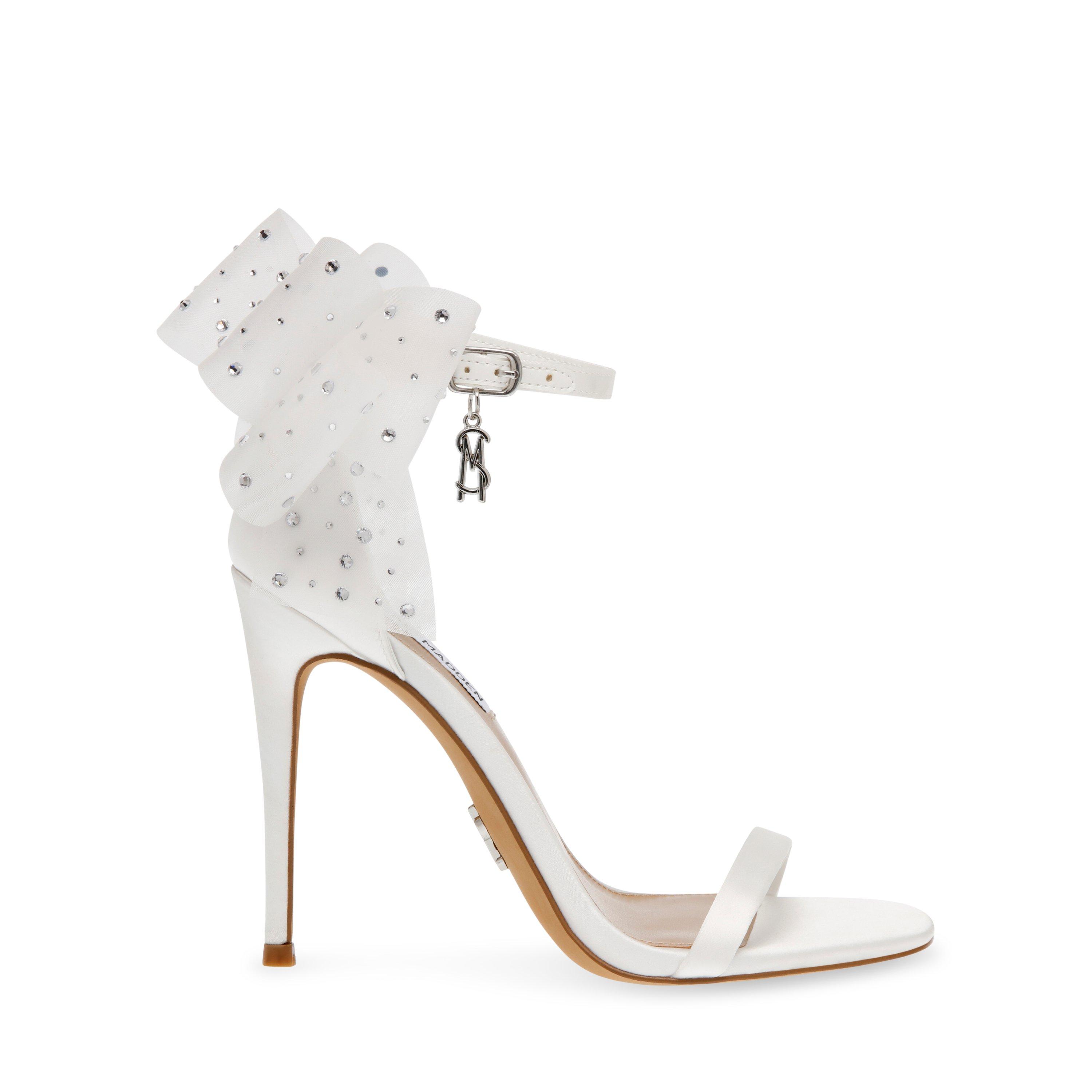 Steve Madden Nikole 115 Sandals - Ivory - Size 6 (39)