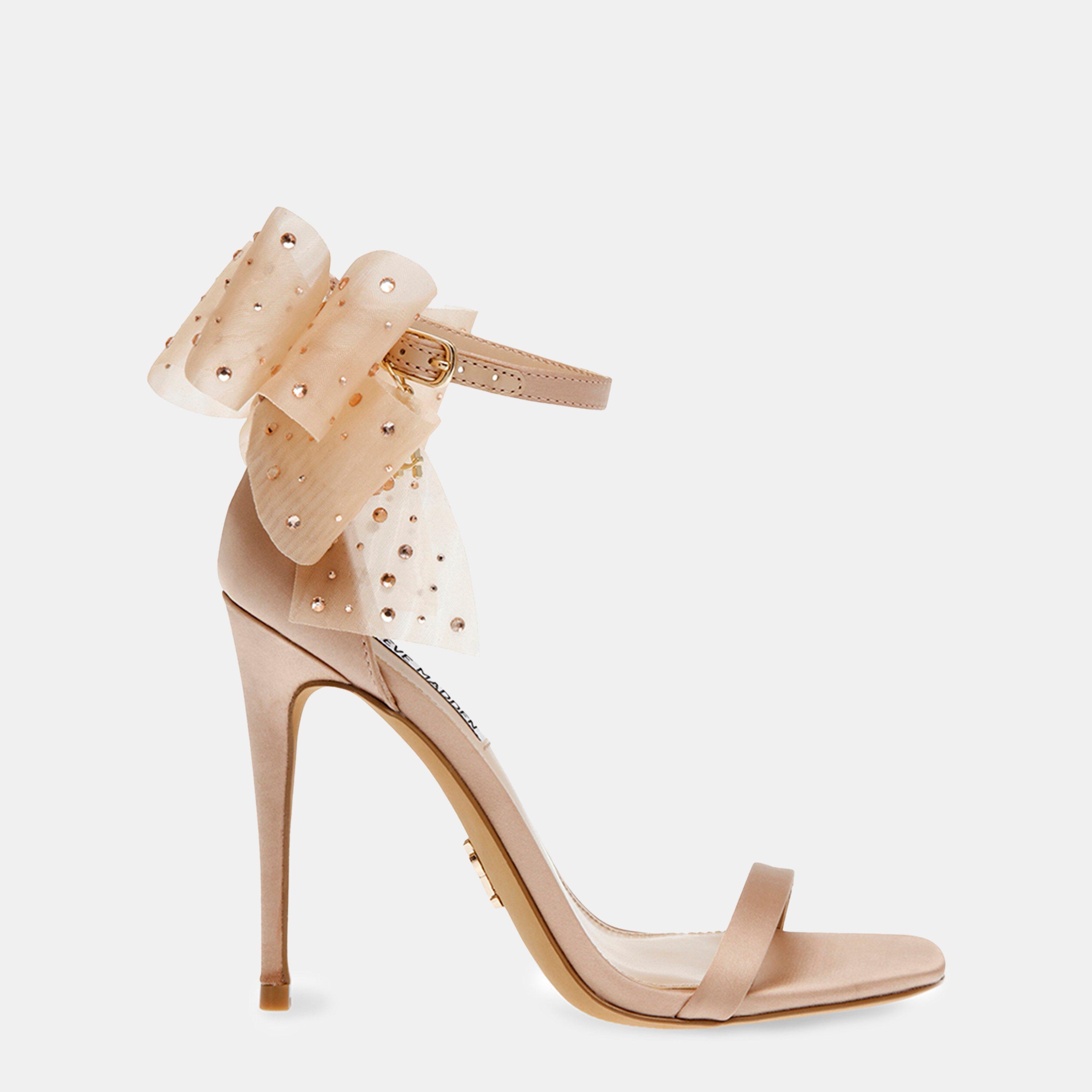 Steve Madden Women's Nikole 115 Sandals - Champagne - 6 (39)