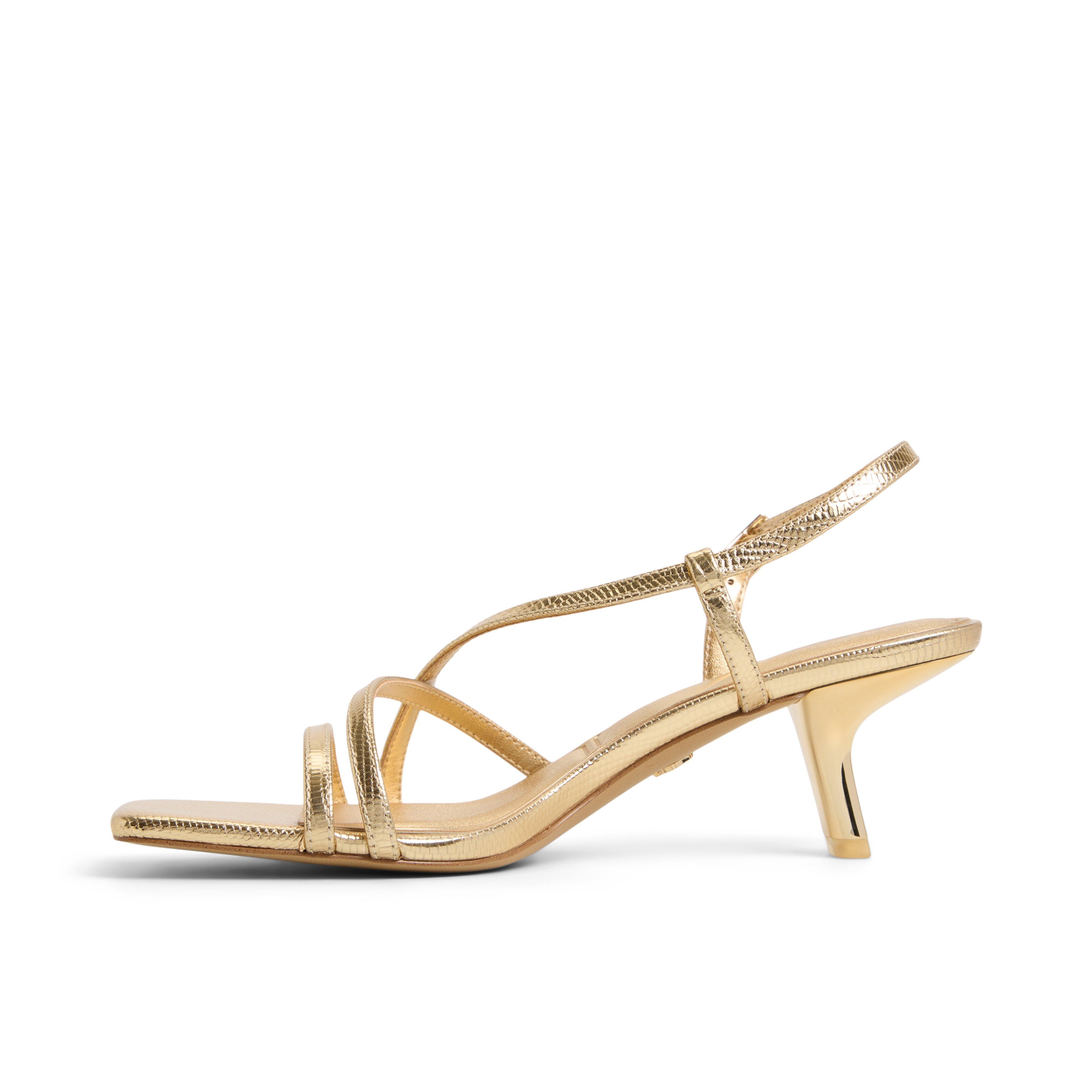 Gold - Aldo - Women's Lendacan Heeled Sandals - 3