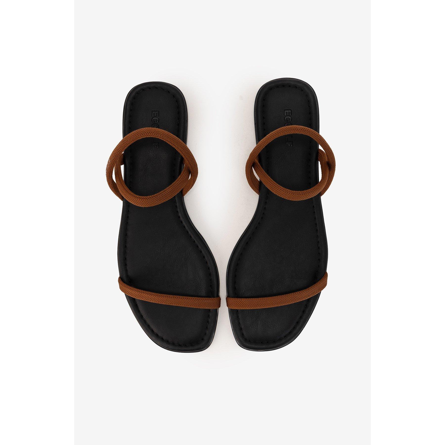 Caramel - Ecoalf - Women's Delhialf Flat Sandals - 3