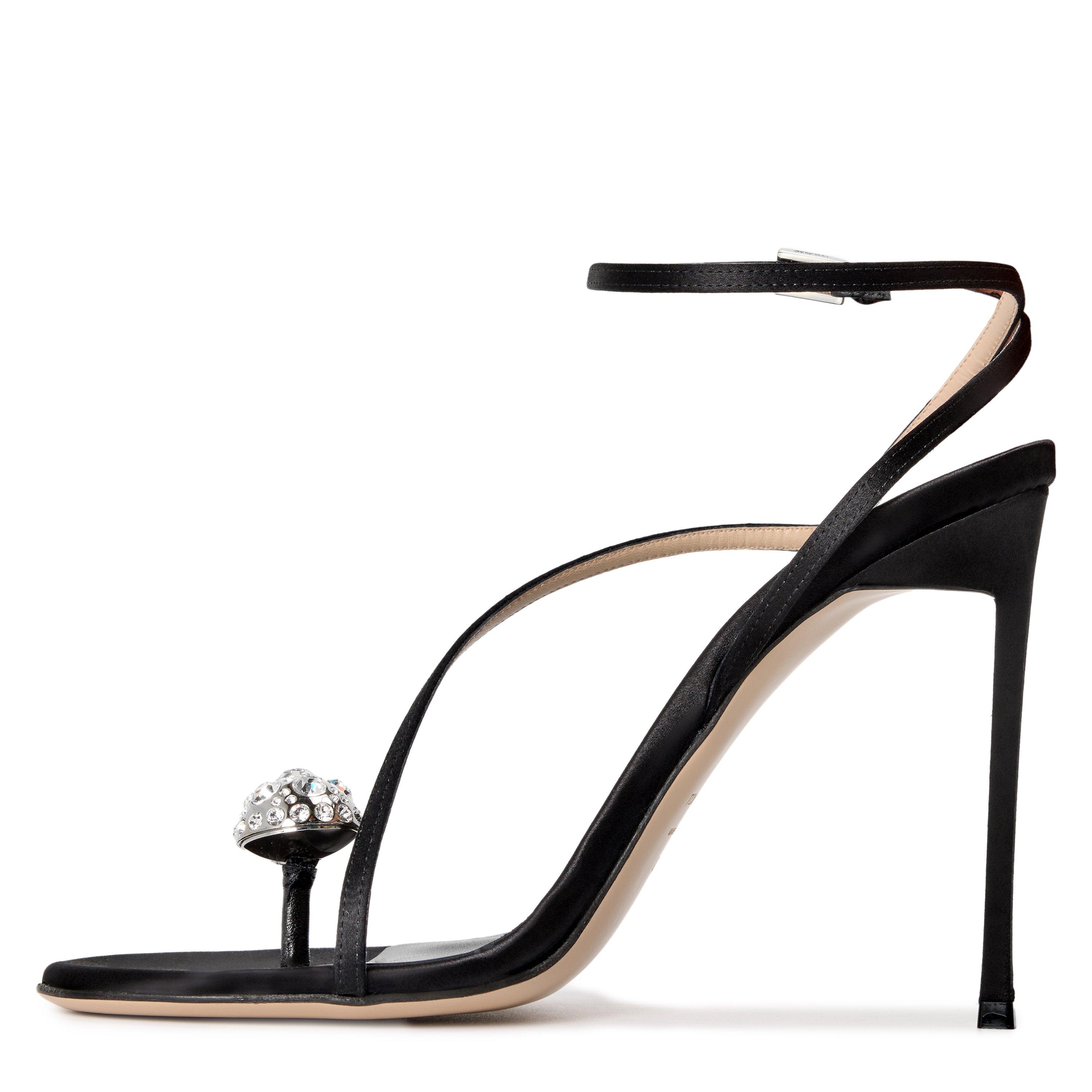 Black Crystal - Tom Ford - TF Crystal Sandal Ld64 - 2