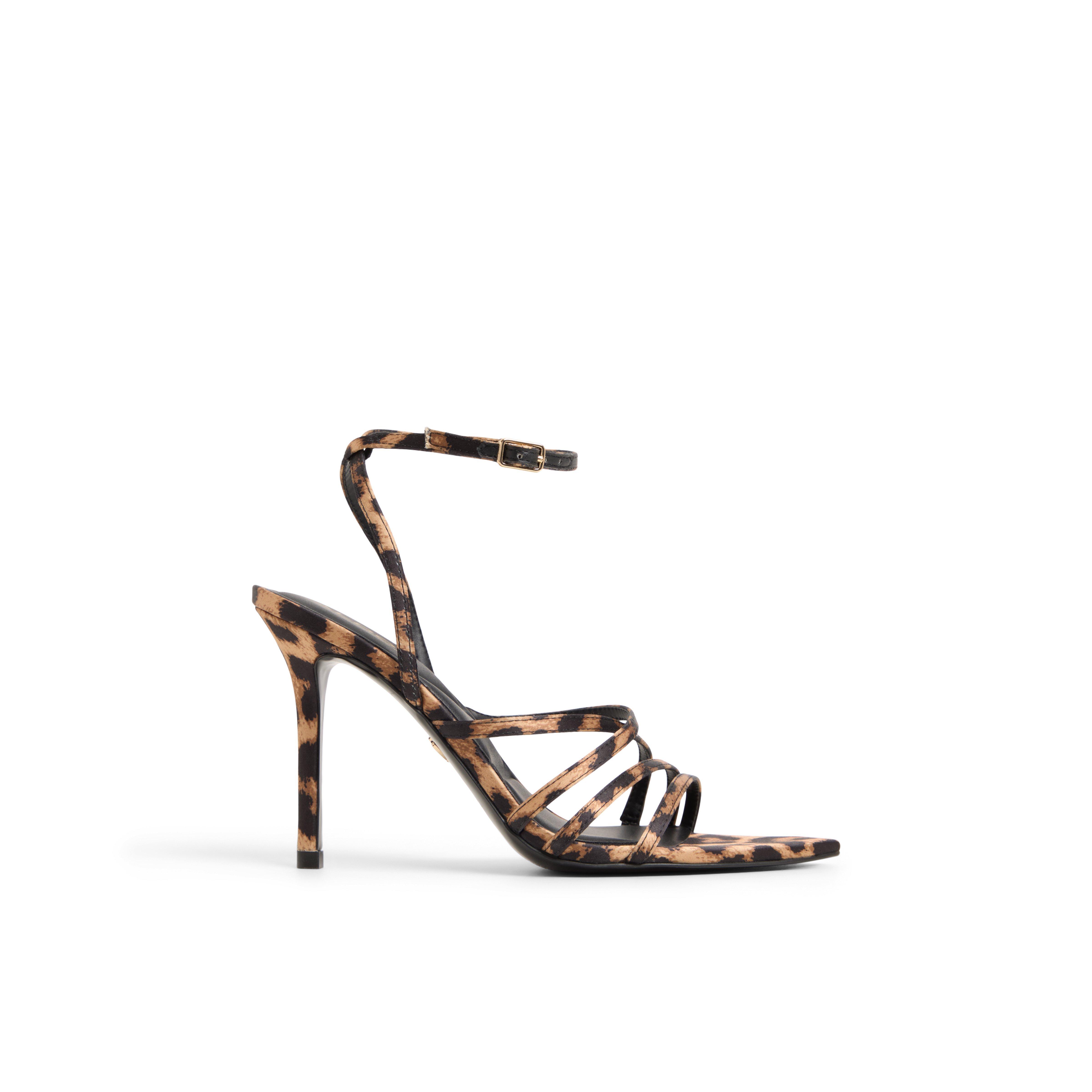 Brown Multi - Aldo - Women's Solania Heeled Sandals - 1