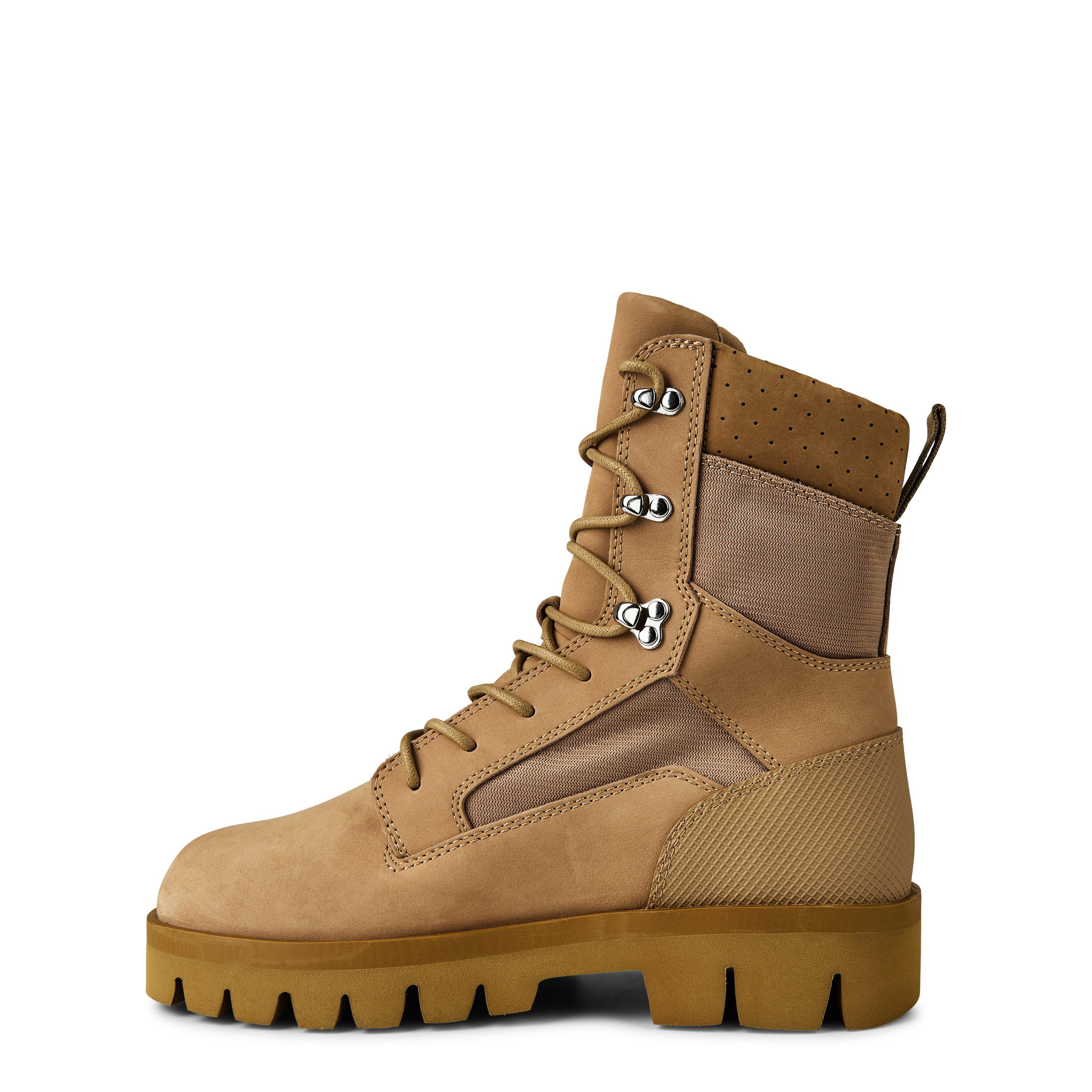 Beige - Heron Preston - Men's Military Biker Boots - 2