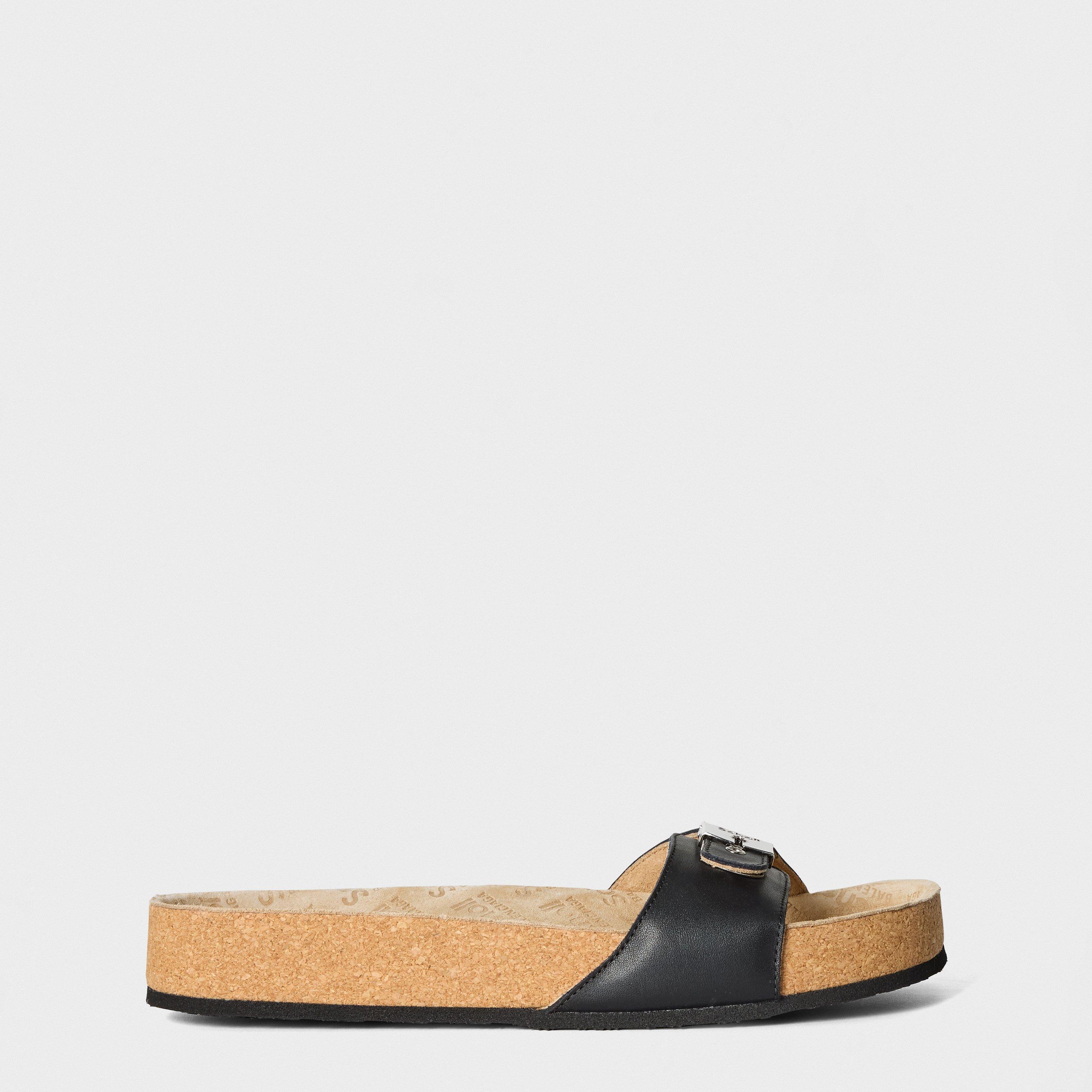 Black - Balenciaga - Women's Flat Sandals - 1