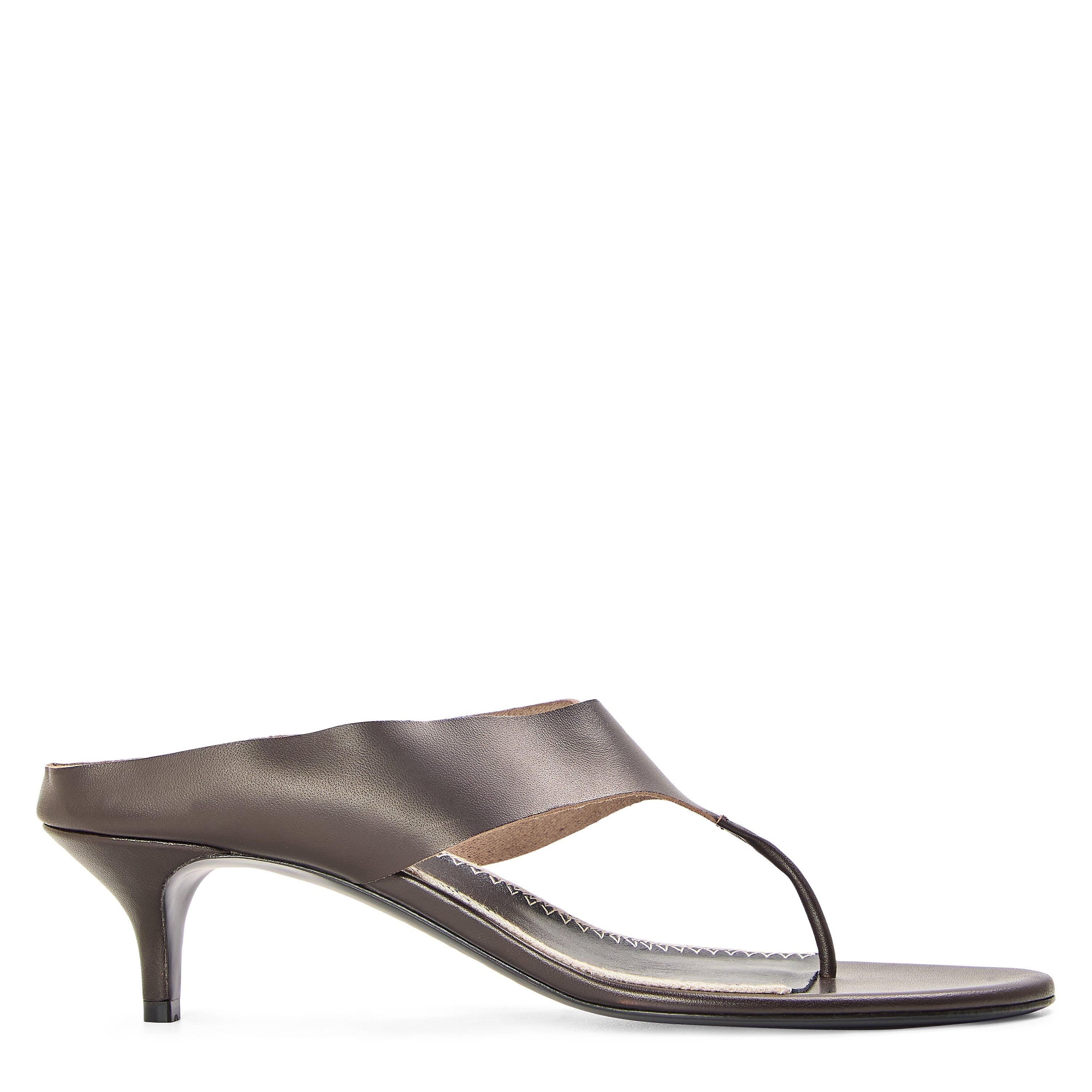 Brown - Magda Butrym - Magda Thong Heel Ld62 - 1