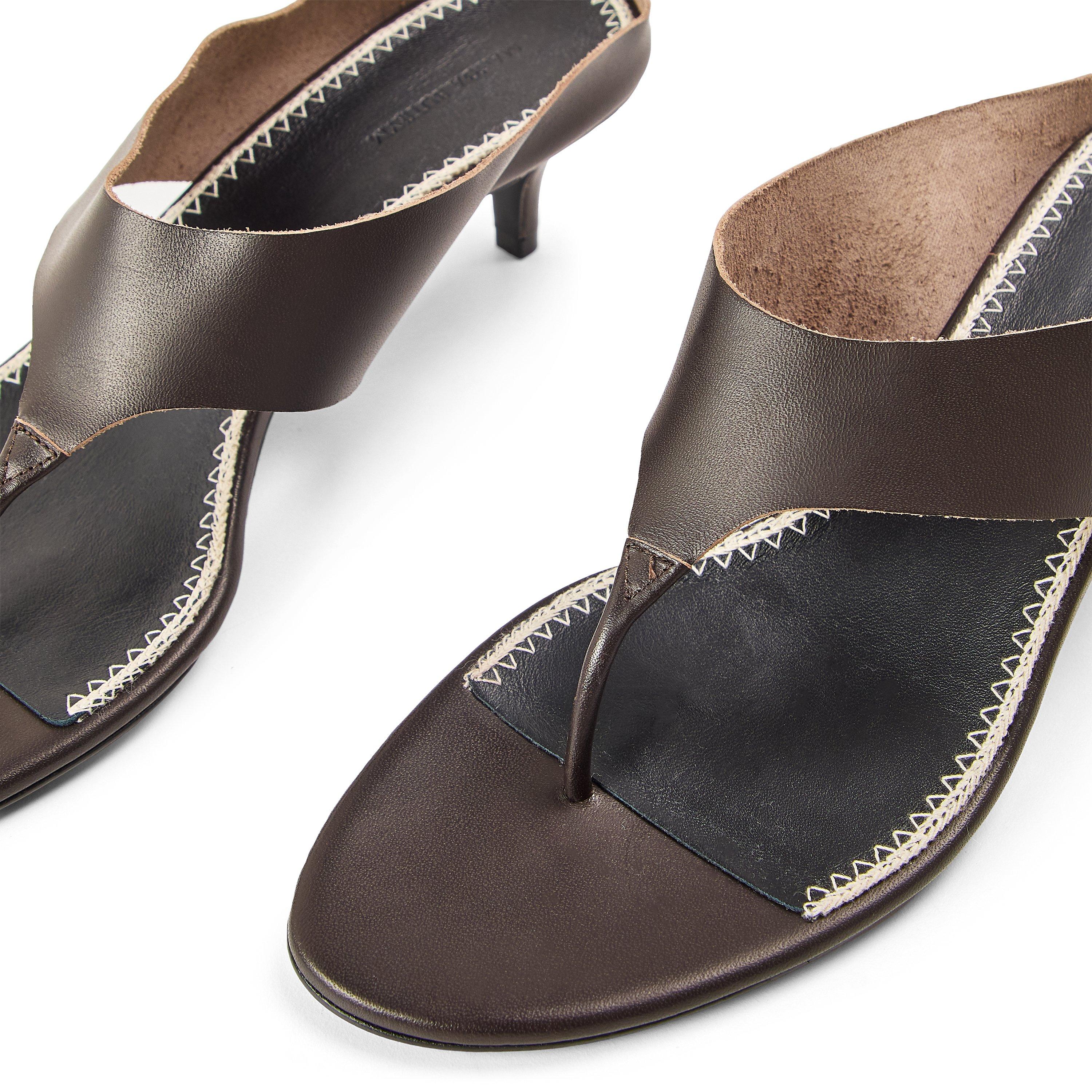 Brown - Magda Butrym - Magda Thong Heel Ld62 - 3