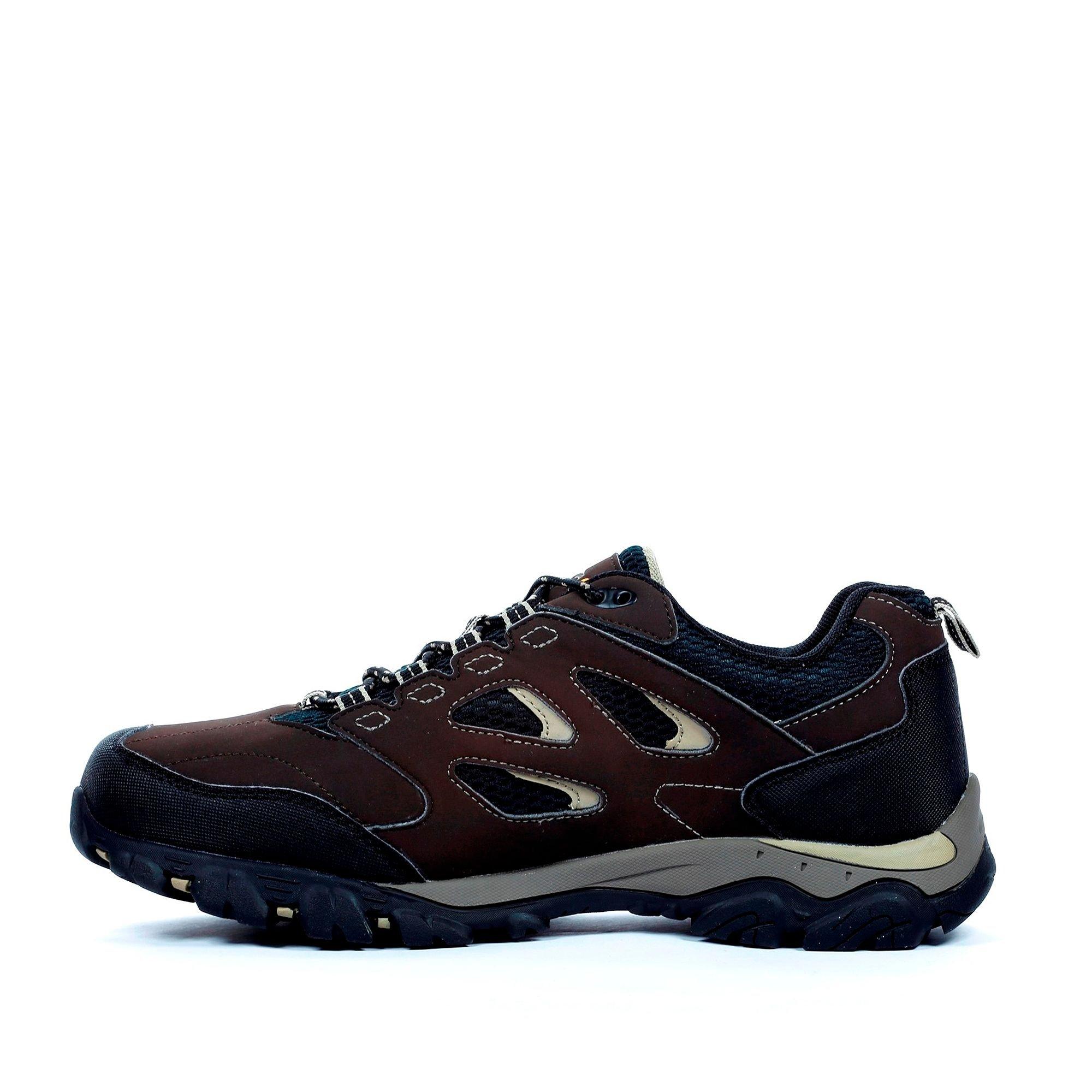Regatta Men's Holcombe Iep Low Walking Shoes - Peat/Gldfawn - 8 (42)